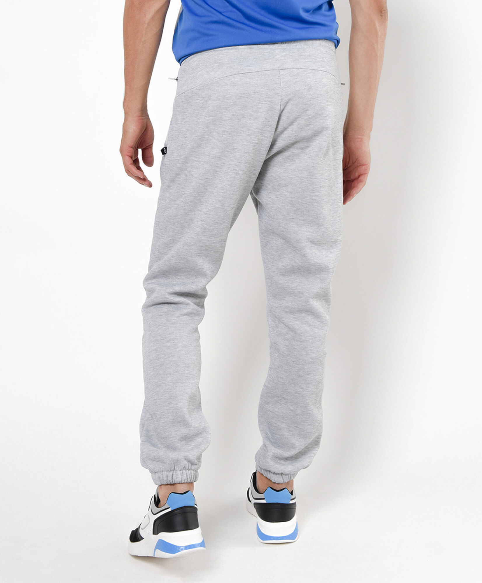 Pantalón de buzo hombre jaspeado slim fit Pantalón de buzo hombre jaspeado slim fit