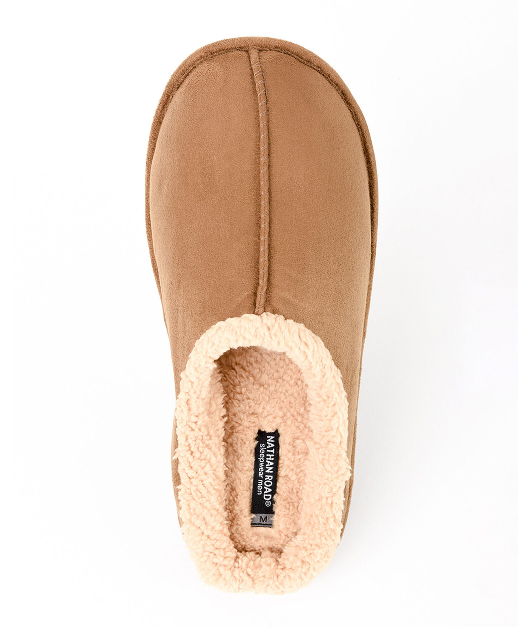 Pantufla hombre gamuza costura Pantufla hombre gamuza costura
