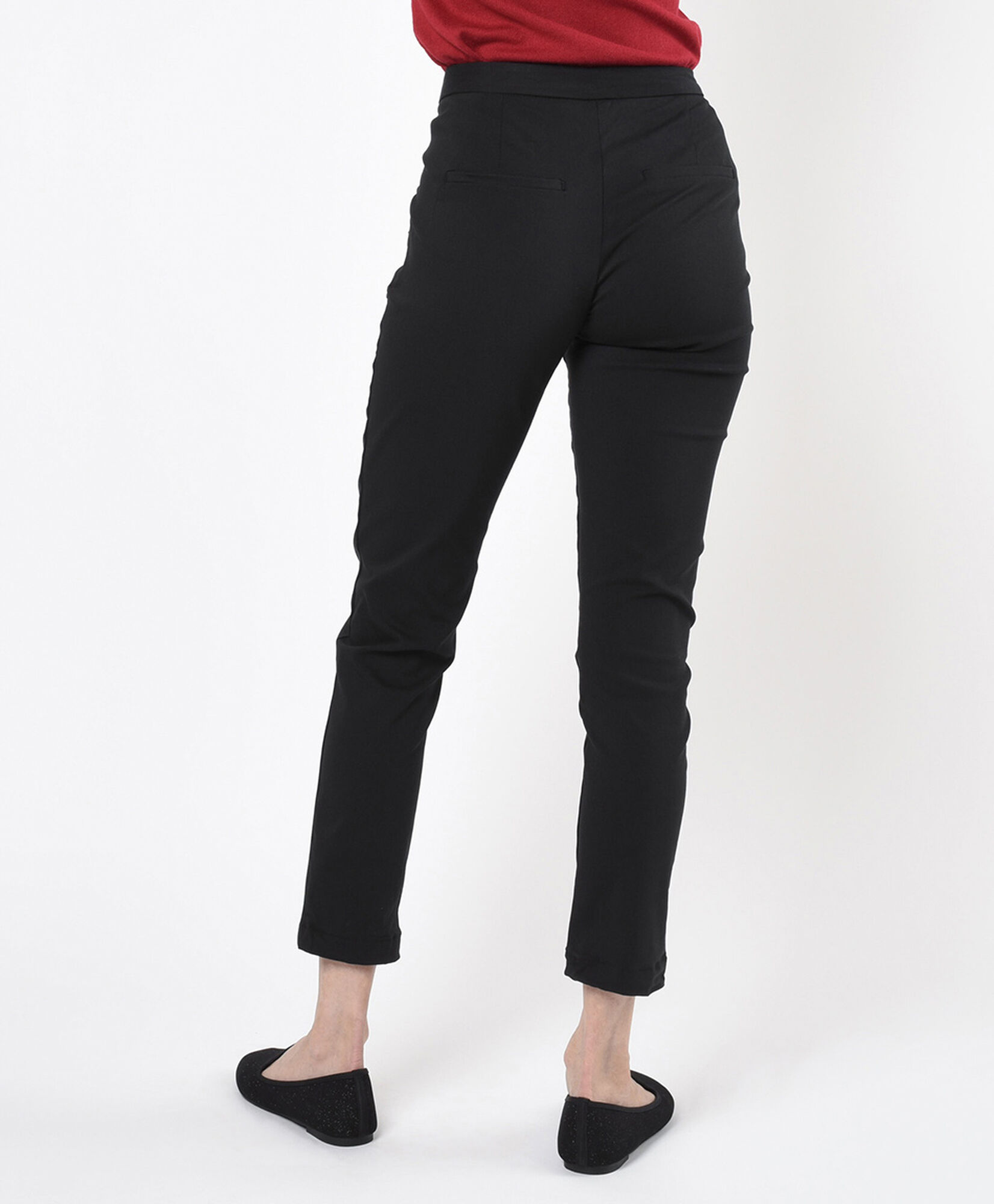 Pantalón mujer cinturón skinny fit Pantalón mujer cinturón skinny fit