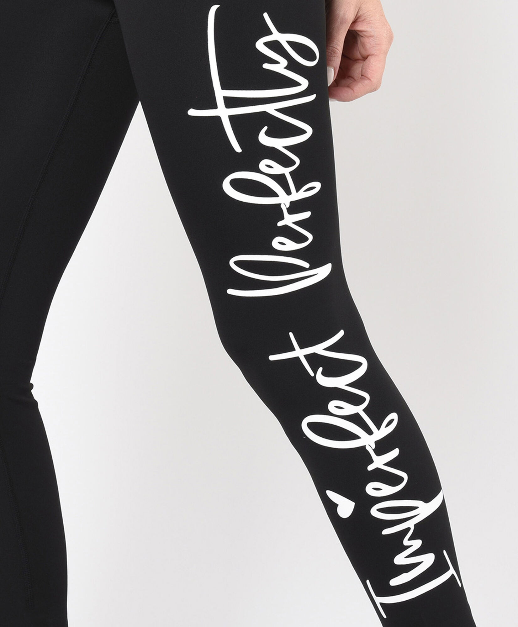 Calza mujer frase lateral Calza mujer frase lateral