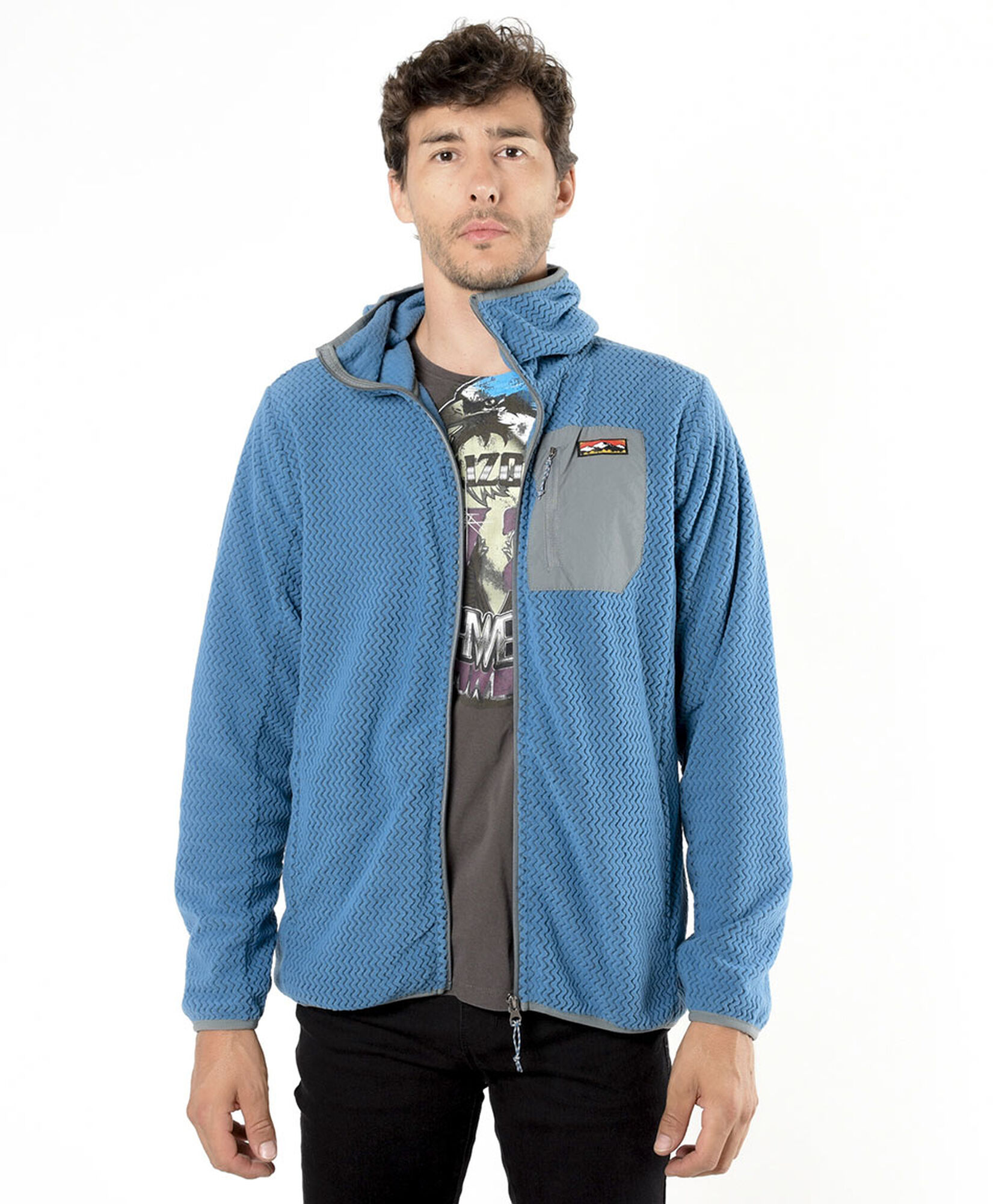 Polerón hombre outdoor zigzag Polerón hombre outdoor zigzag