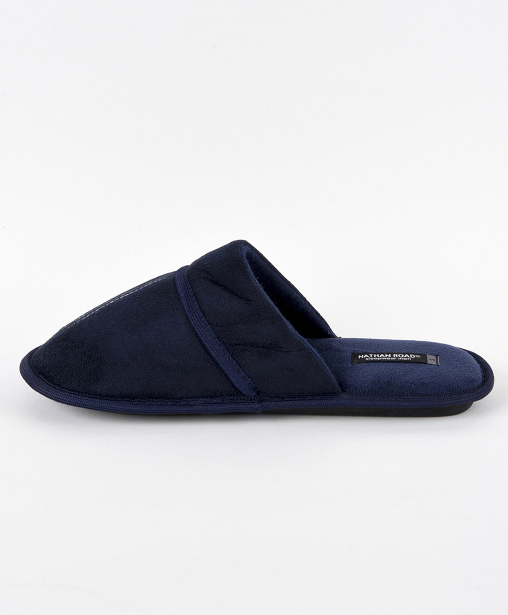Pantuflas hombre gamuza azul Pantuflas hombre gamuza azul