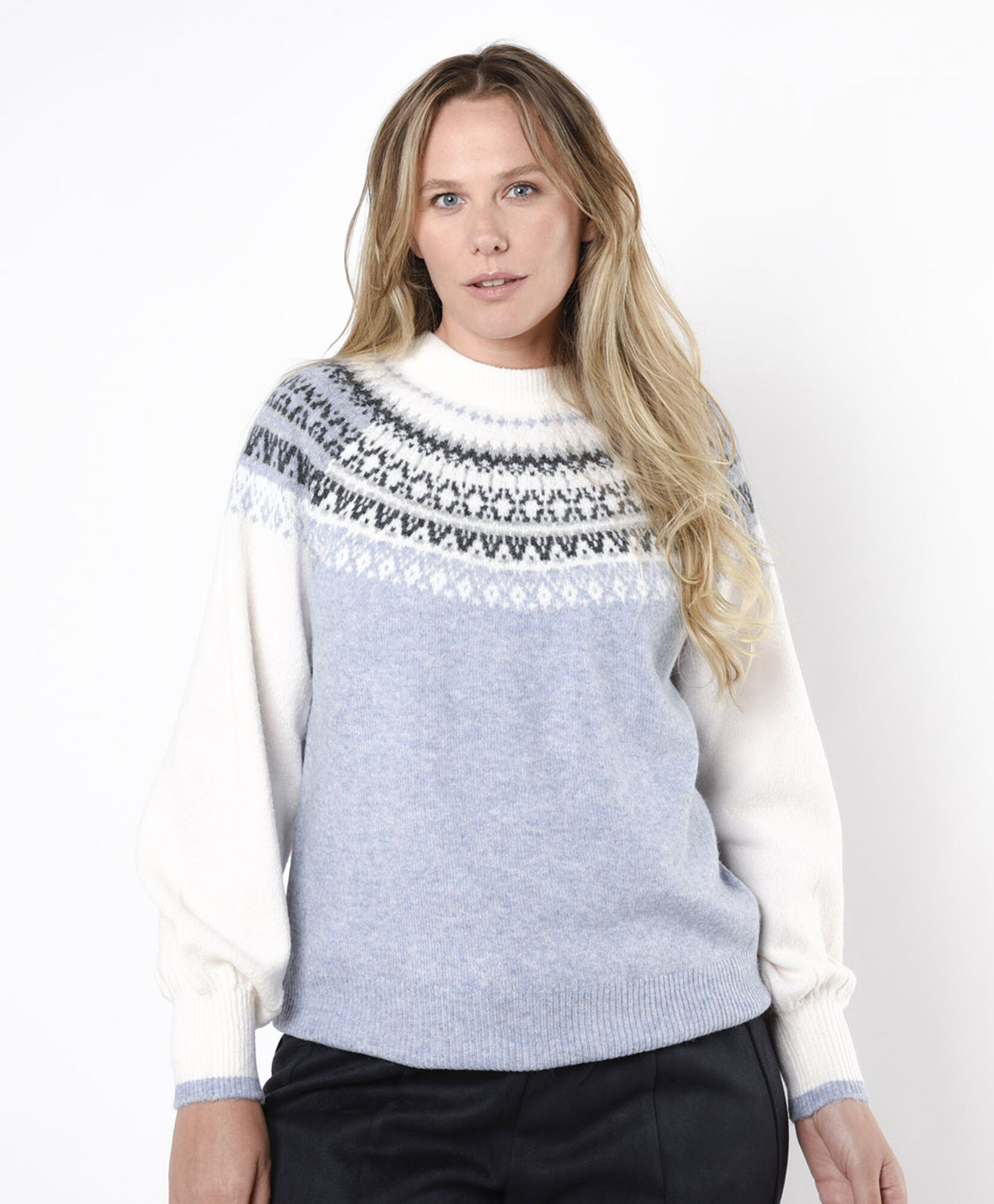 Sweater mujer nordic bicolor Sweater mujer nordic bicolor