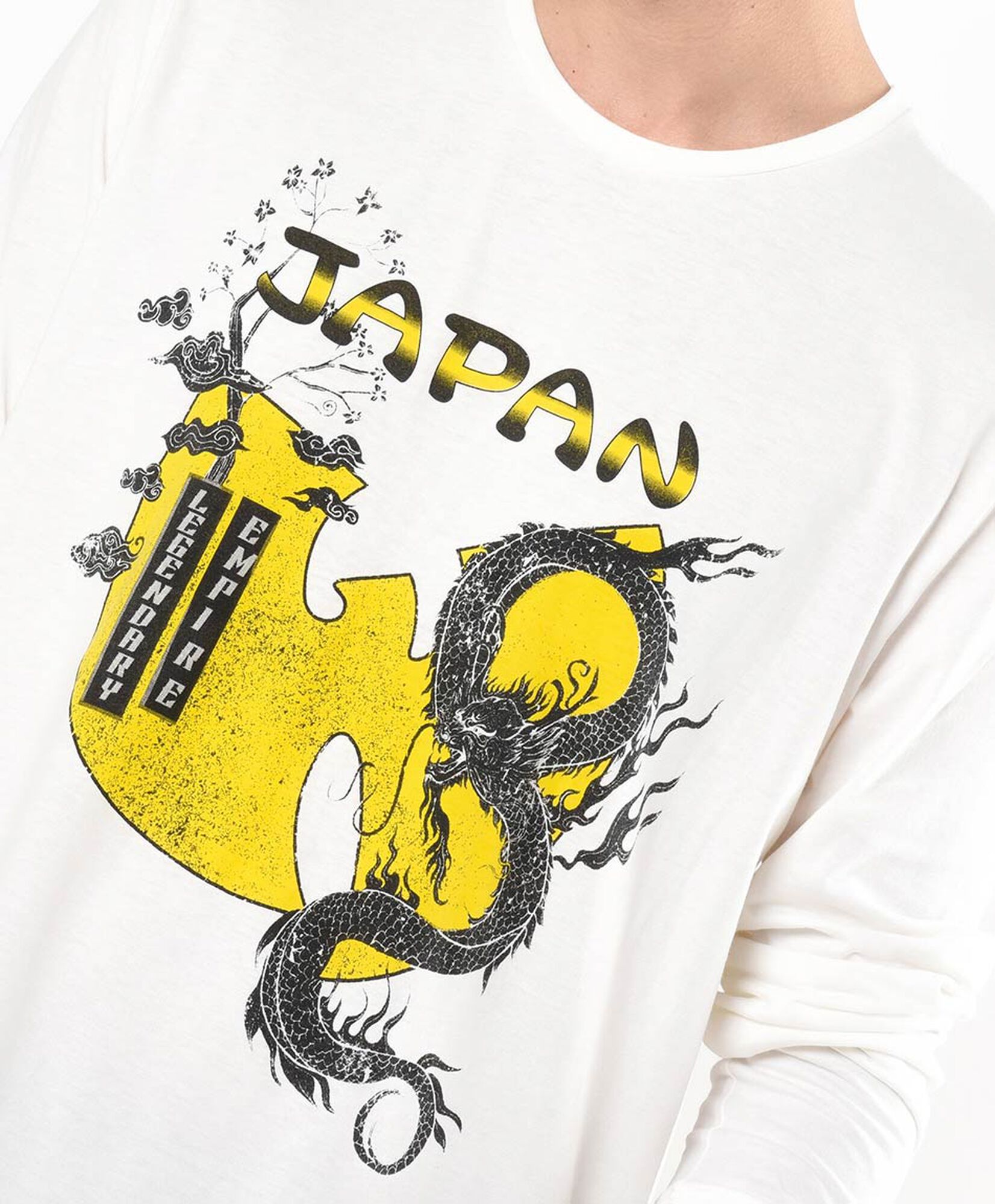 Polera hombre estampado dragón Polera hombre estampado dragón