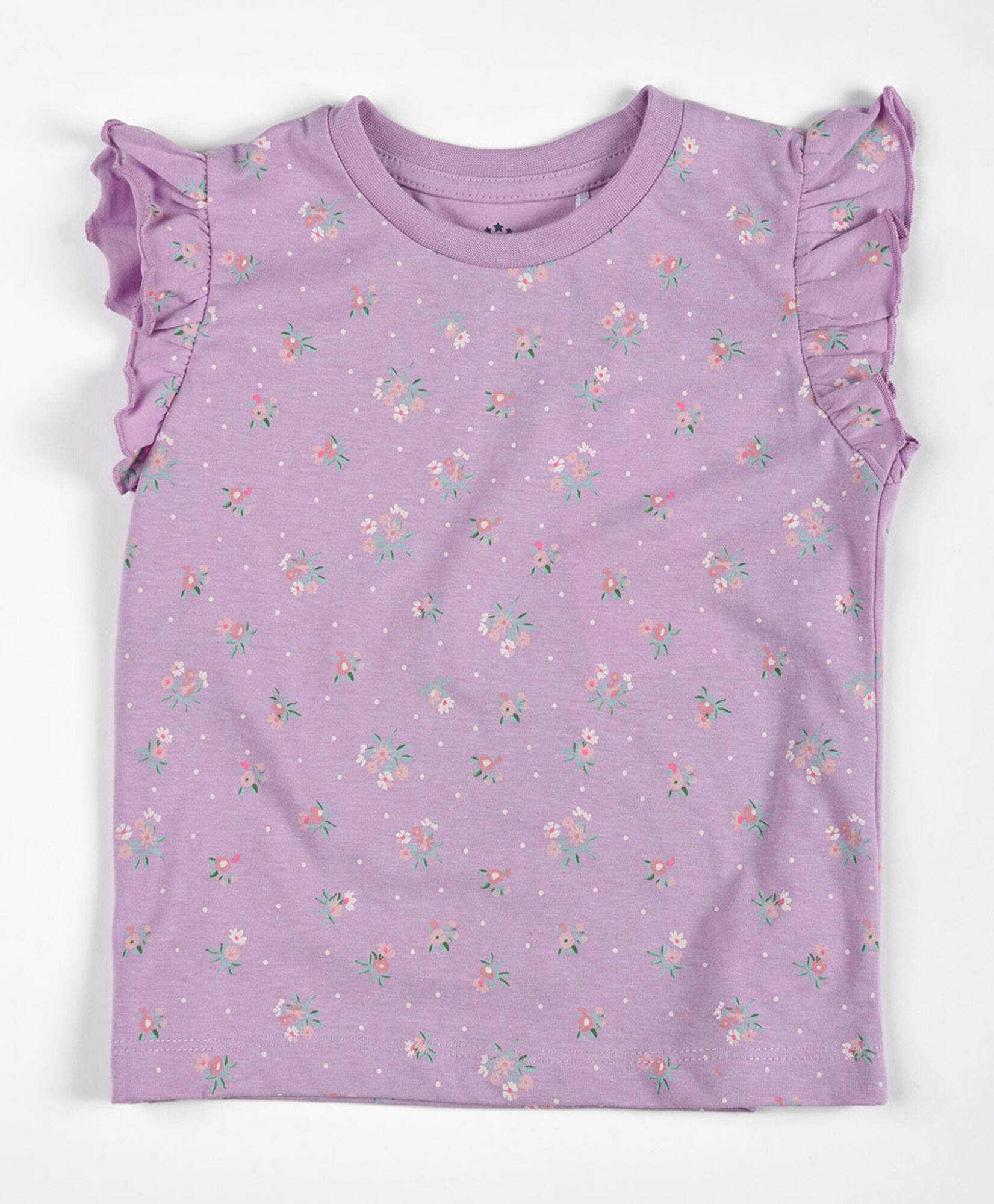 Polera bebé floreada sin mangas Polera bebé floreada sin mangas