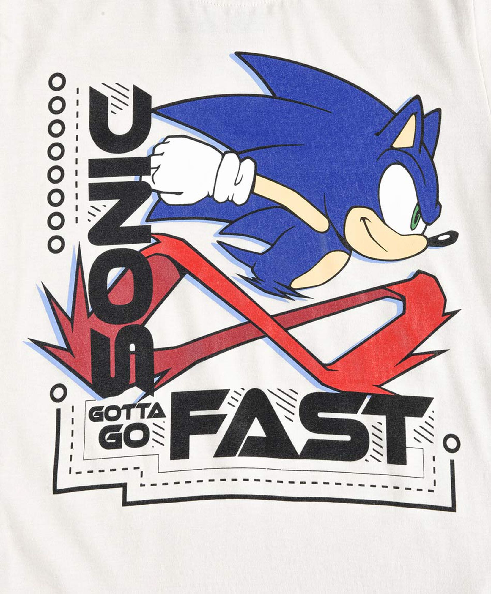 Polera niño sonic fast Polera niño sonic fast