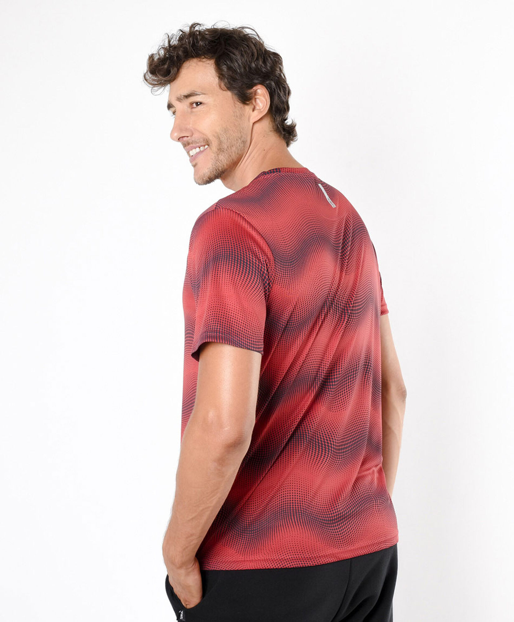 Polera deportiva hombre ondas Polera deportiva hombre ondas
