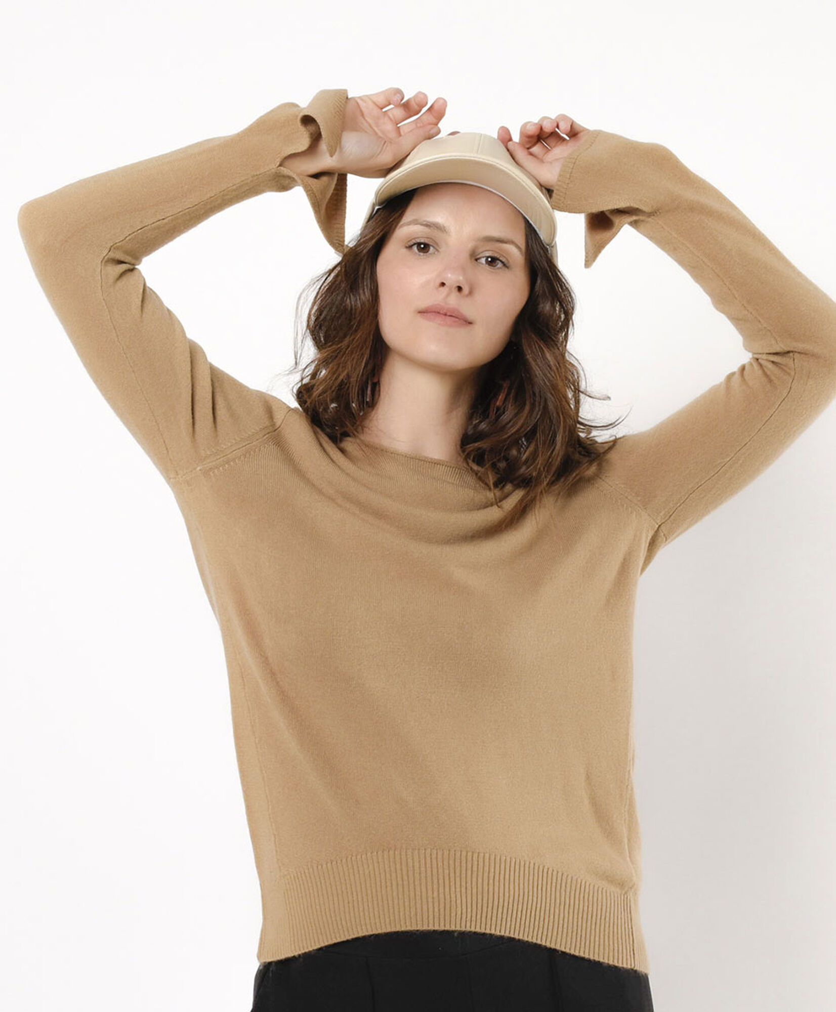 Sweater mujer mangas abiertas Sweater mujer mangas abiertas