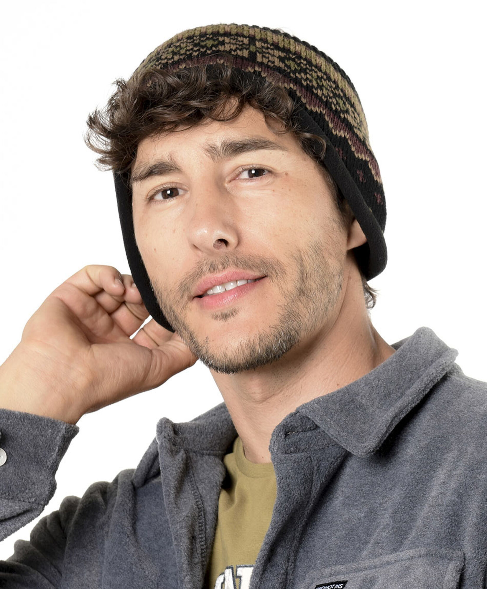 Orejeras hombre tejido print Orejeras hombre tejido print