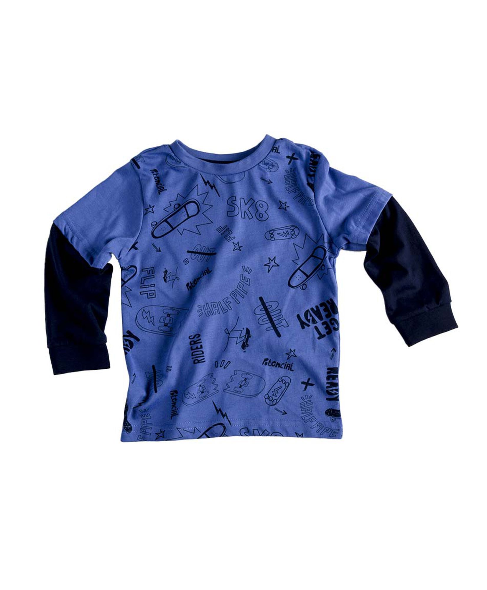 Polera bebé skate manga larga Polera bebé skate manga larga
