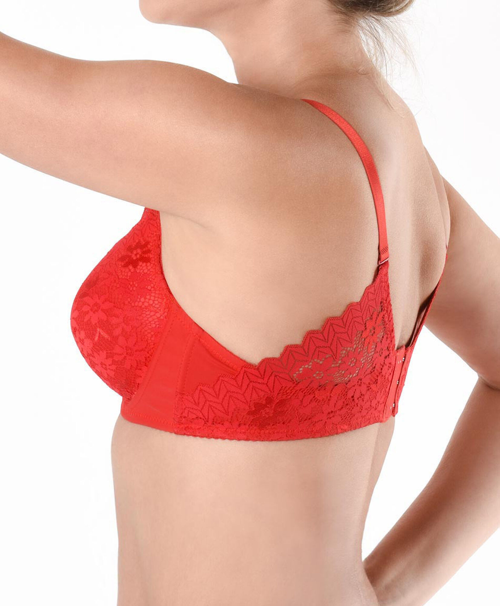 Sostén mujer diseño encaje floreado Sostén mujer diseño encaje floreado