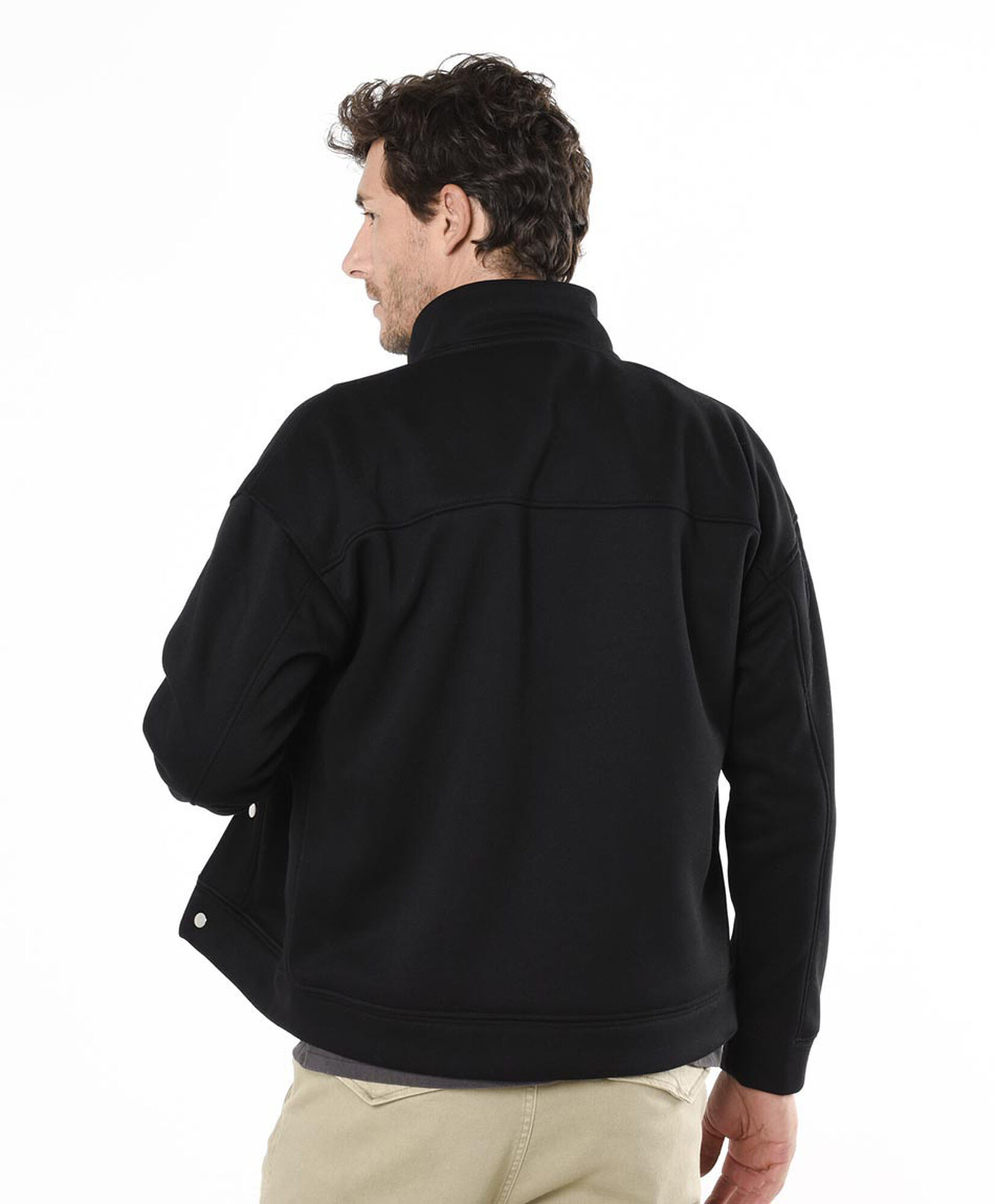 Chaqueta hombre botones polar interior Chaqueta hombre botones polar interior