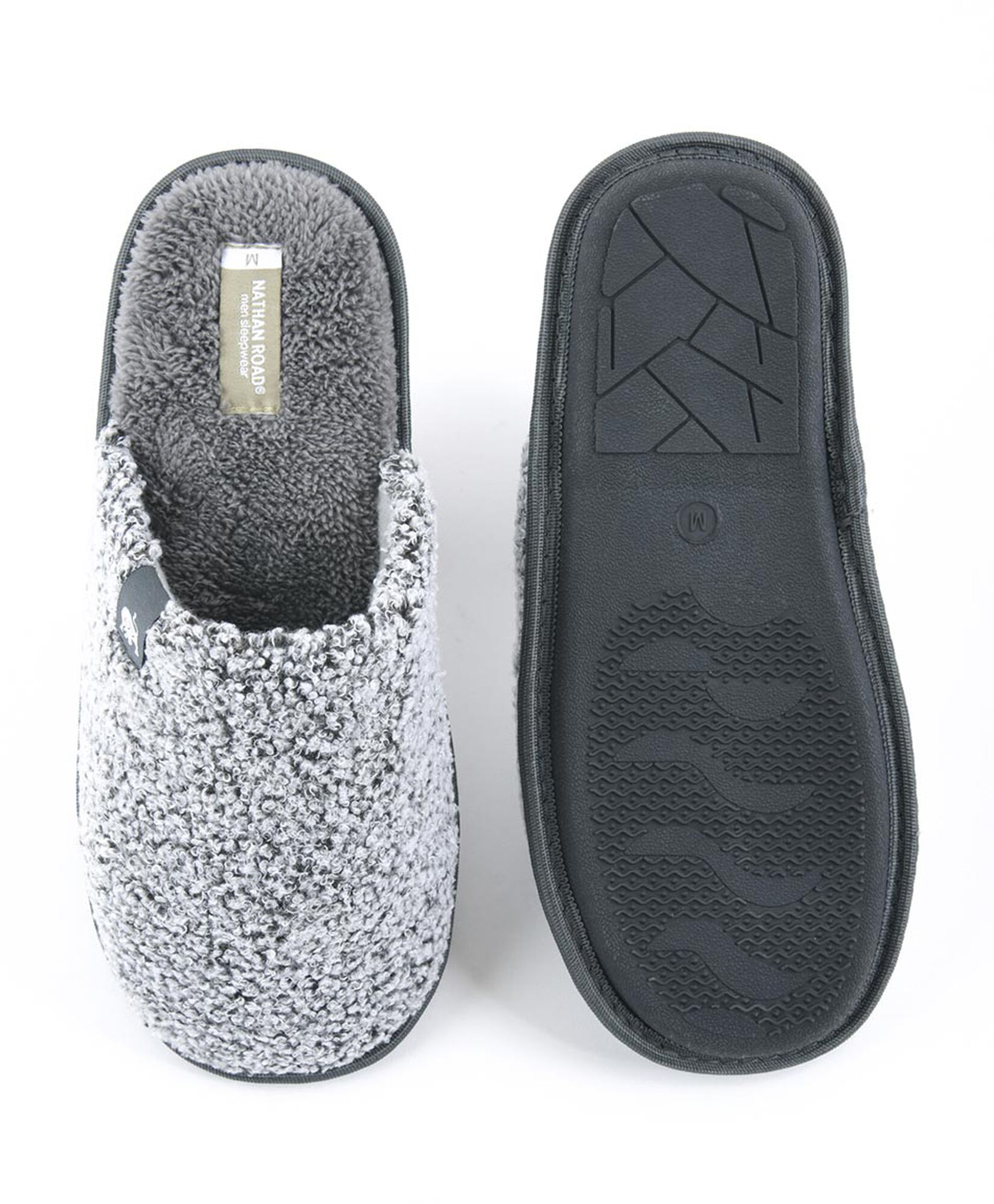 Pantufla hombre gris Pantufla hombre gris