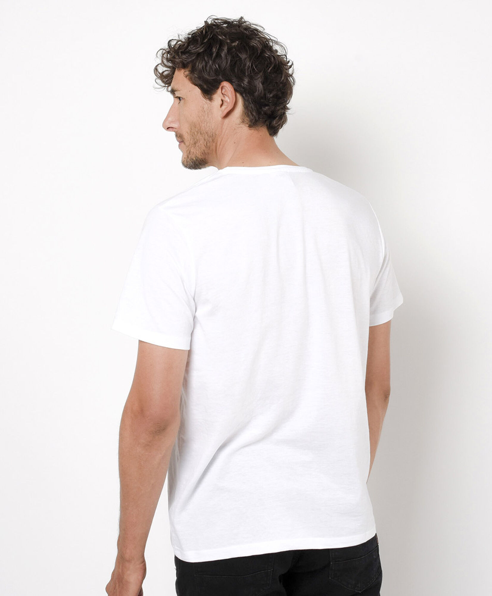 Polera hombre estampado frase Polera hombre estampado frase