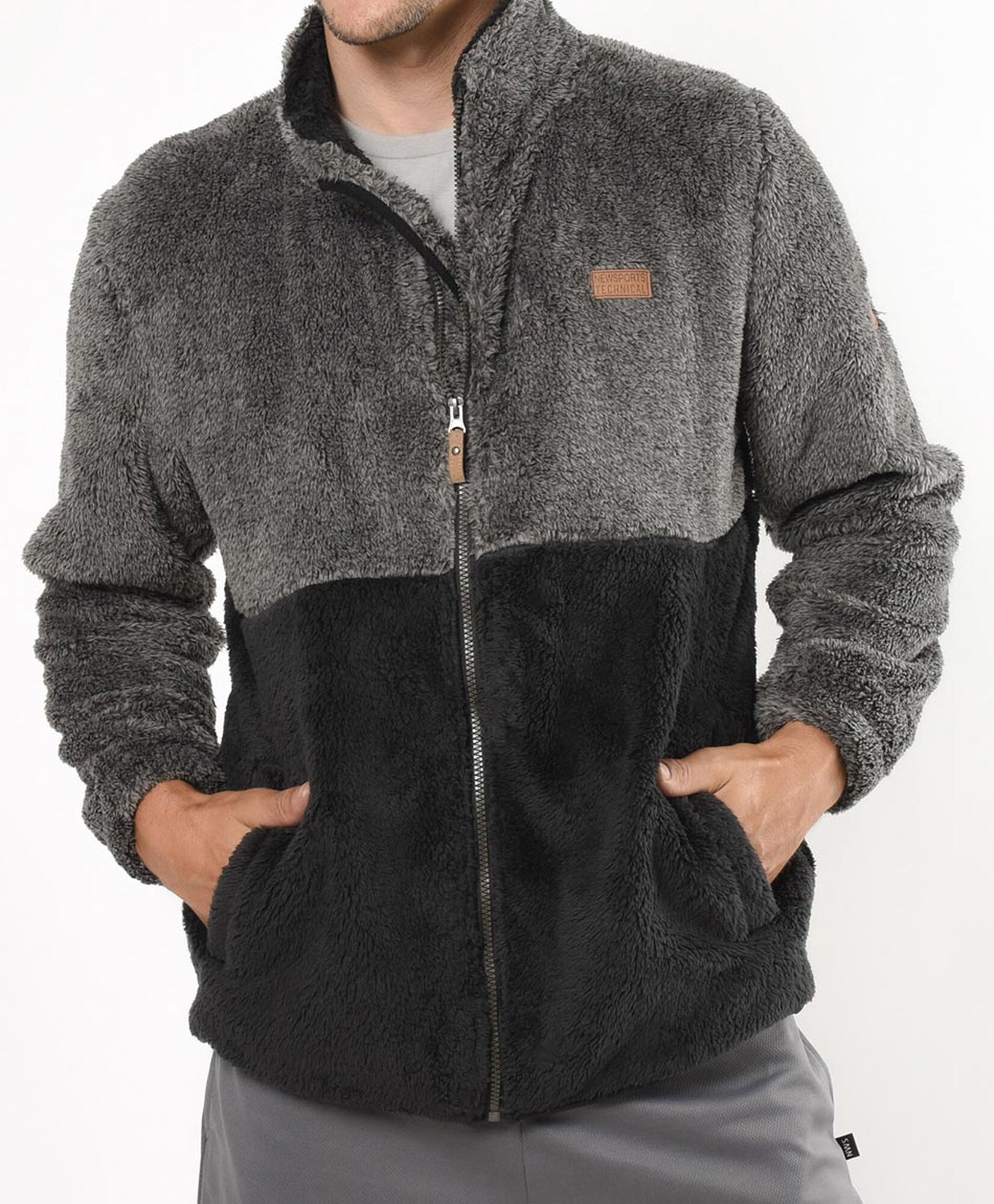 Polar deportivo hombre bicolor chiporro Polar deportivo hombre bicolor chiporro