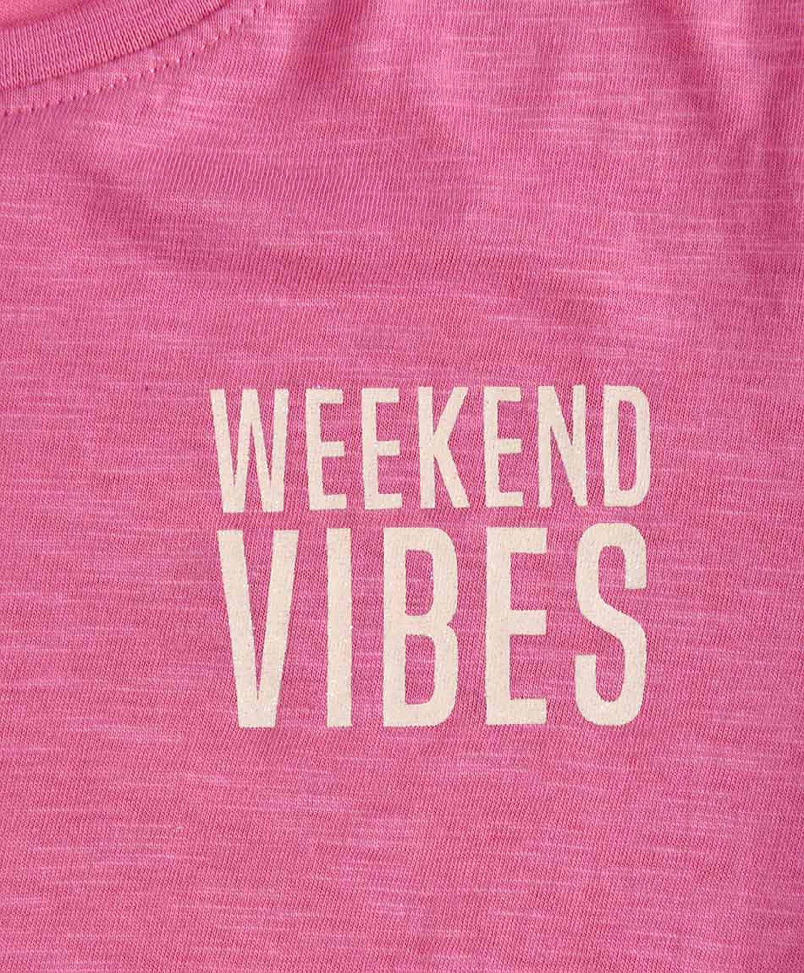 Polera niña weekend crop Polera niña weekend crop