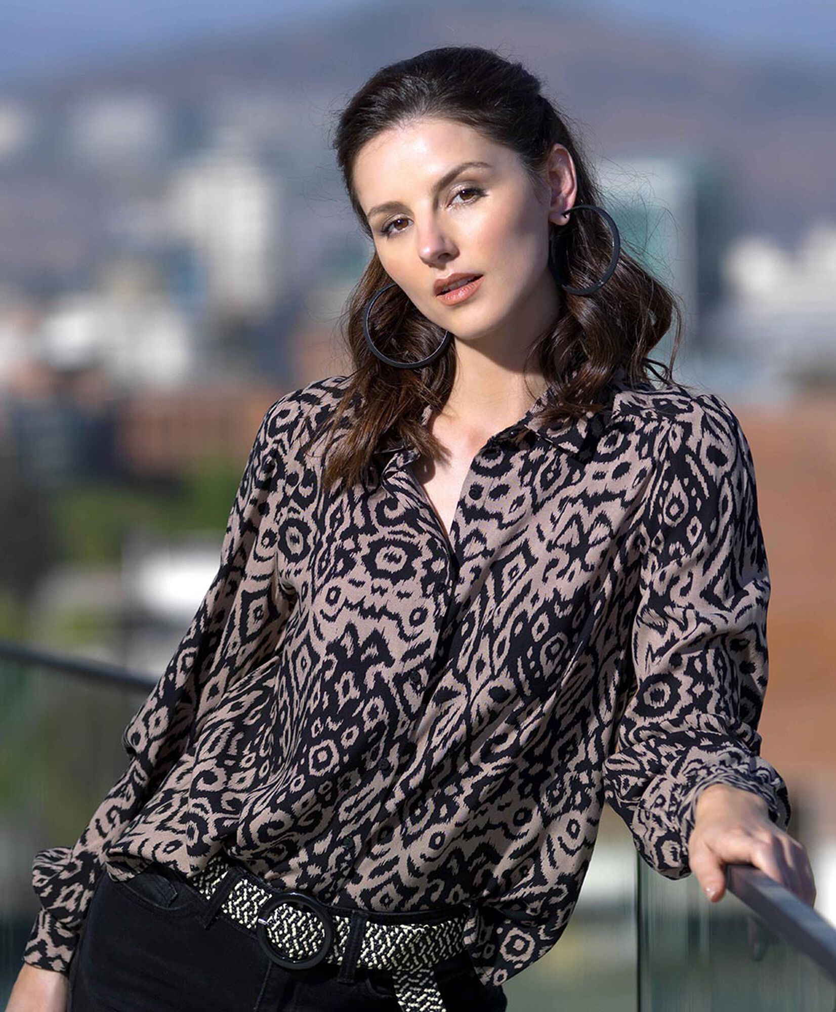 Blusa mujer estampada Blusa mujer estampada