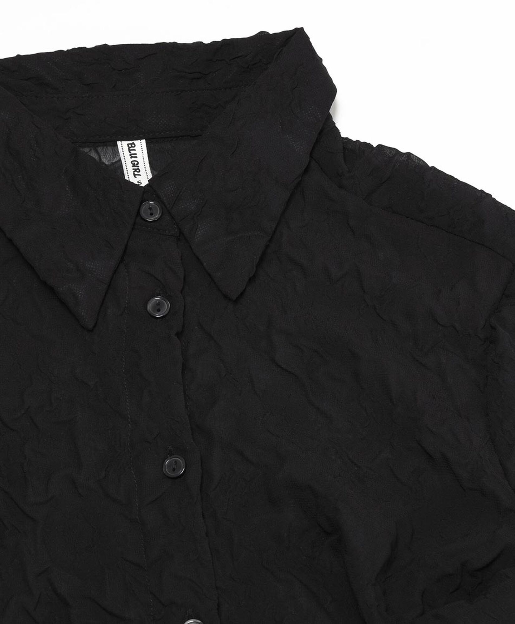 Blusa mujer negra tranparencia Blusa mujer negra tranparencia