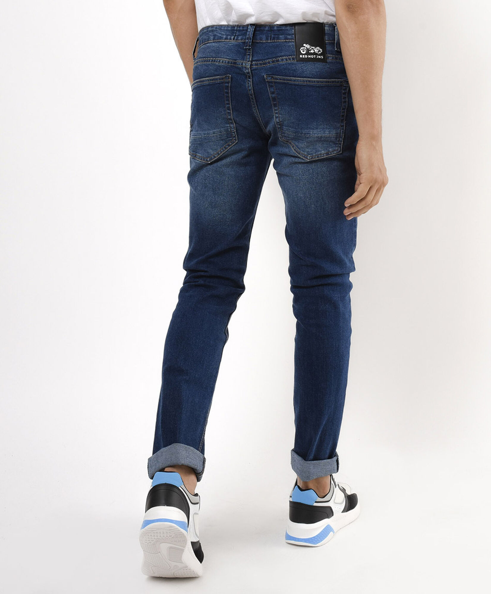 Jeans hombre desgastes skinny fit Jeans hombre desgastes skinny fit