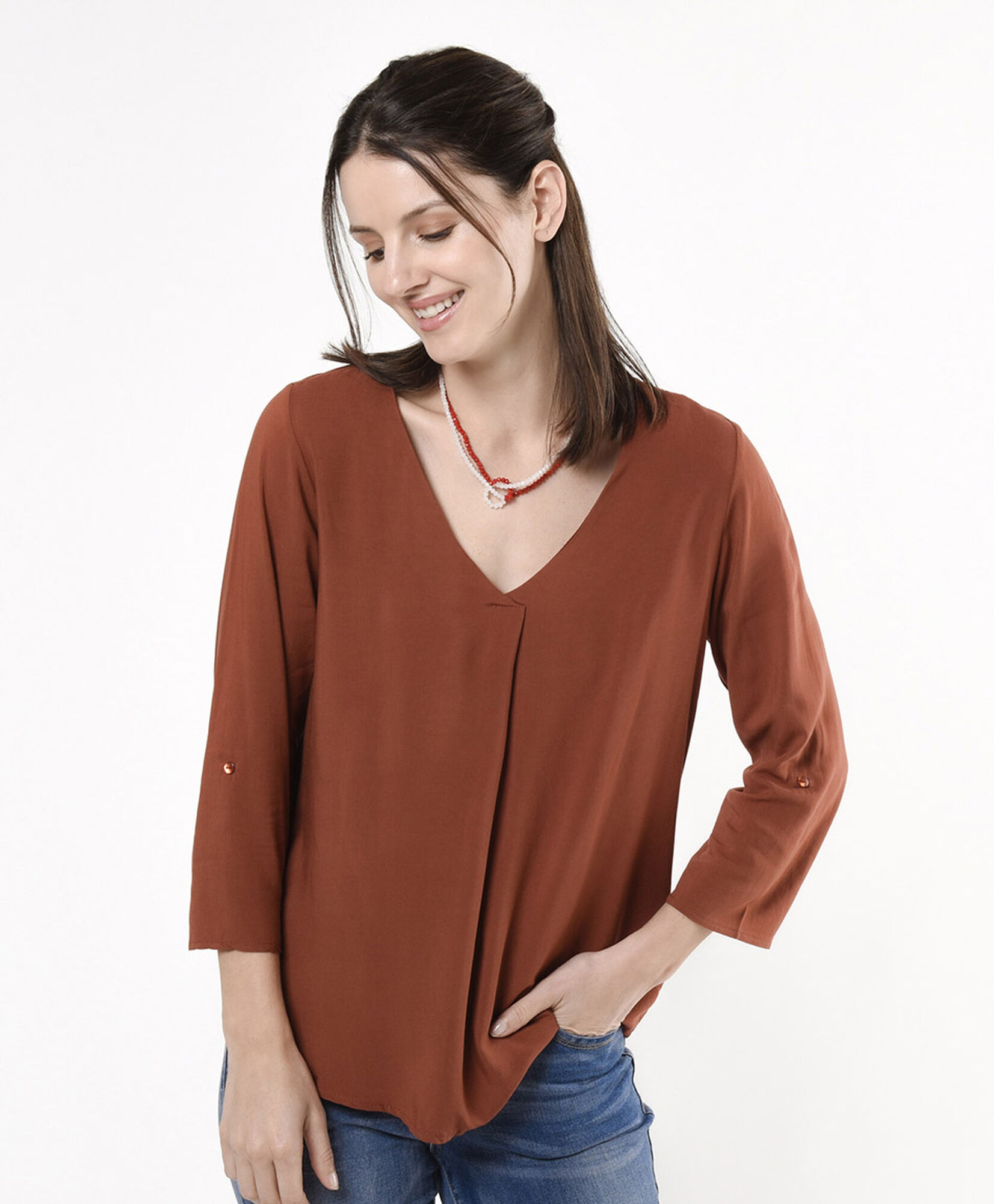 Blusa mujer lisa Blusa mujer lisa