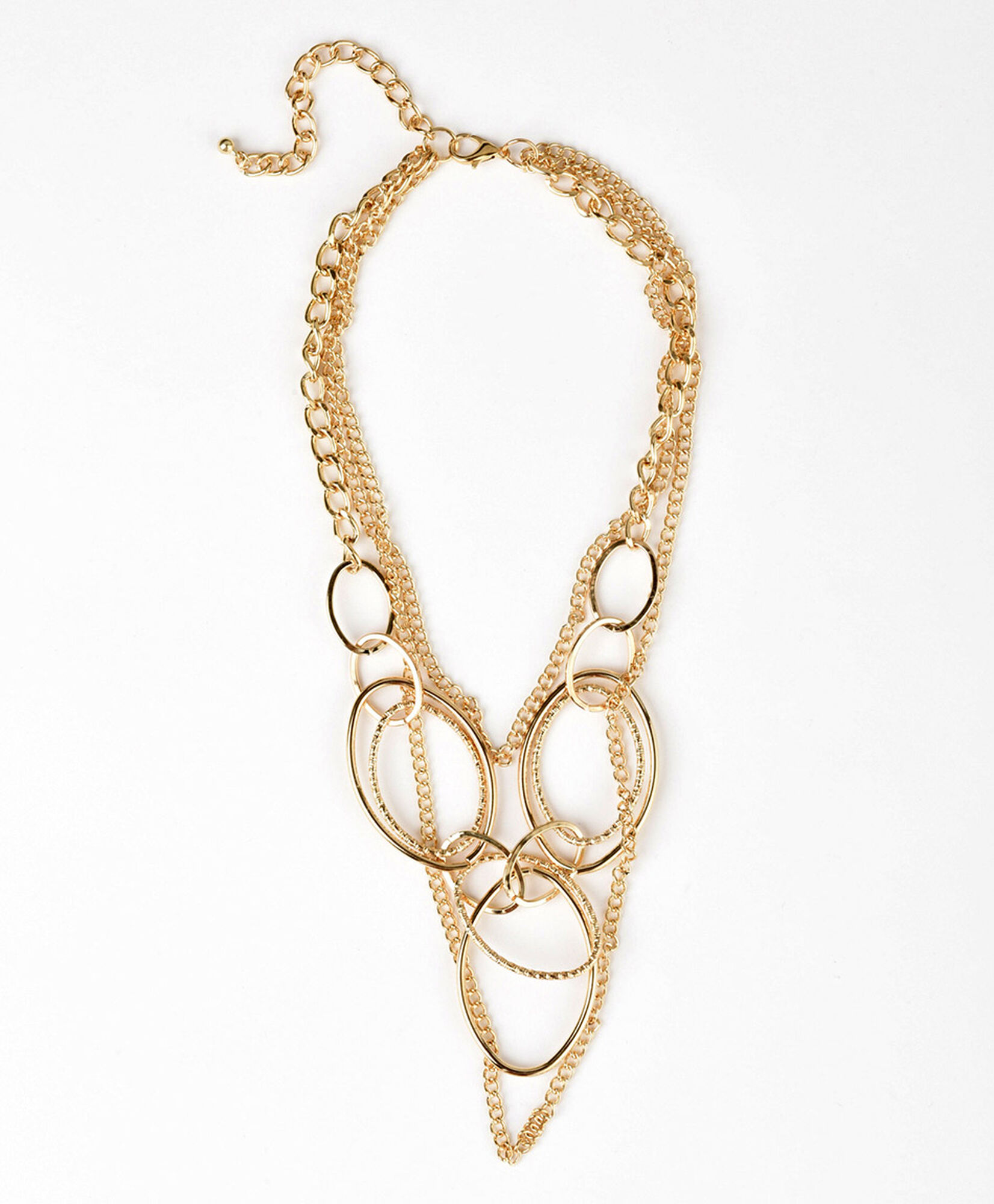 Collar mujer círculos dorados Collar mujer círculos dorados