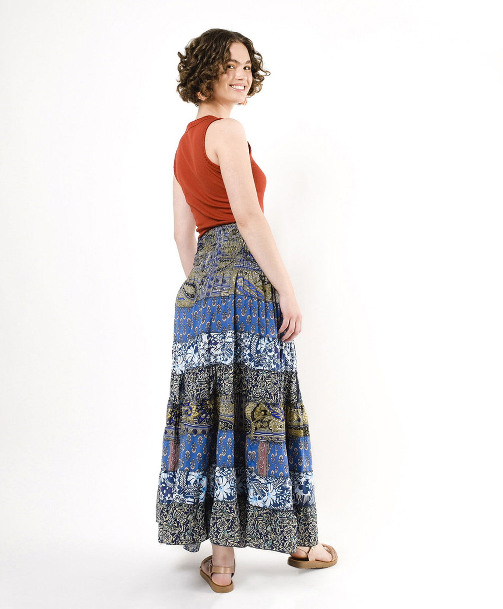 Falda mujer patchwork Falda mujer patchwork