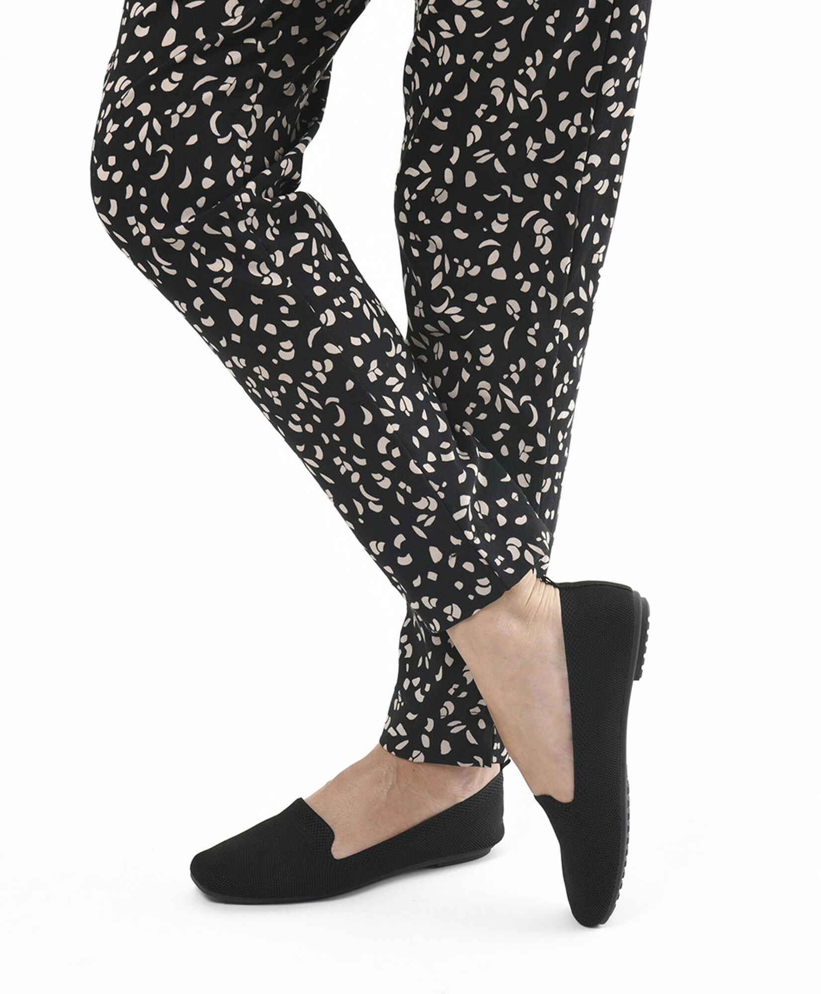 Ballerina mujer tejida taco cuadrado Ballerina mujer tejida taco cuadrado