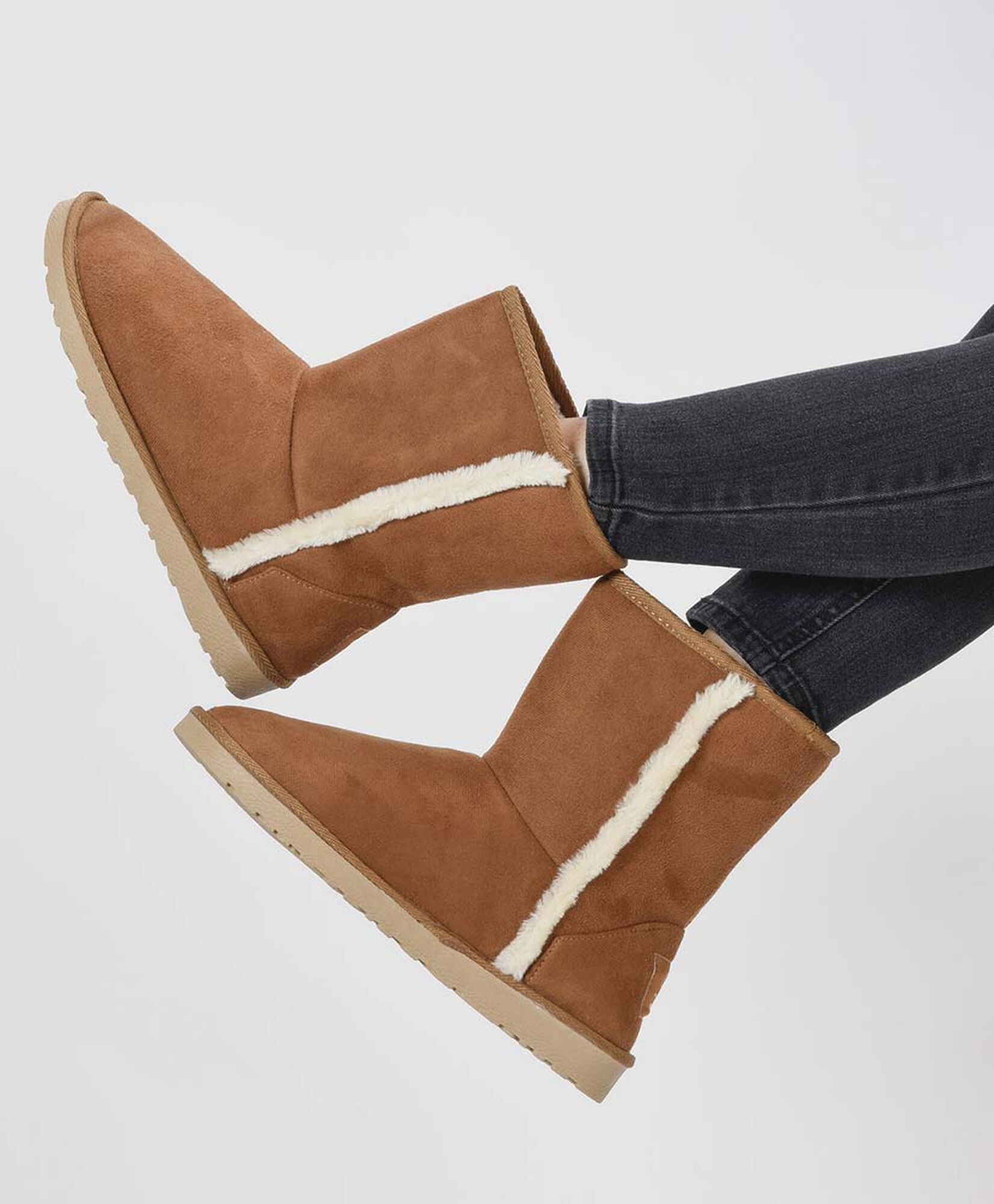 Bota mujer gamuza chiporro Bota mujer gamuza chiporro