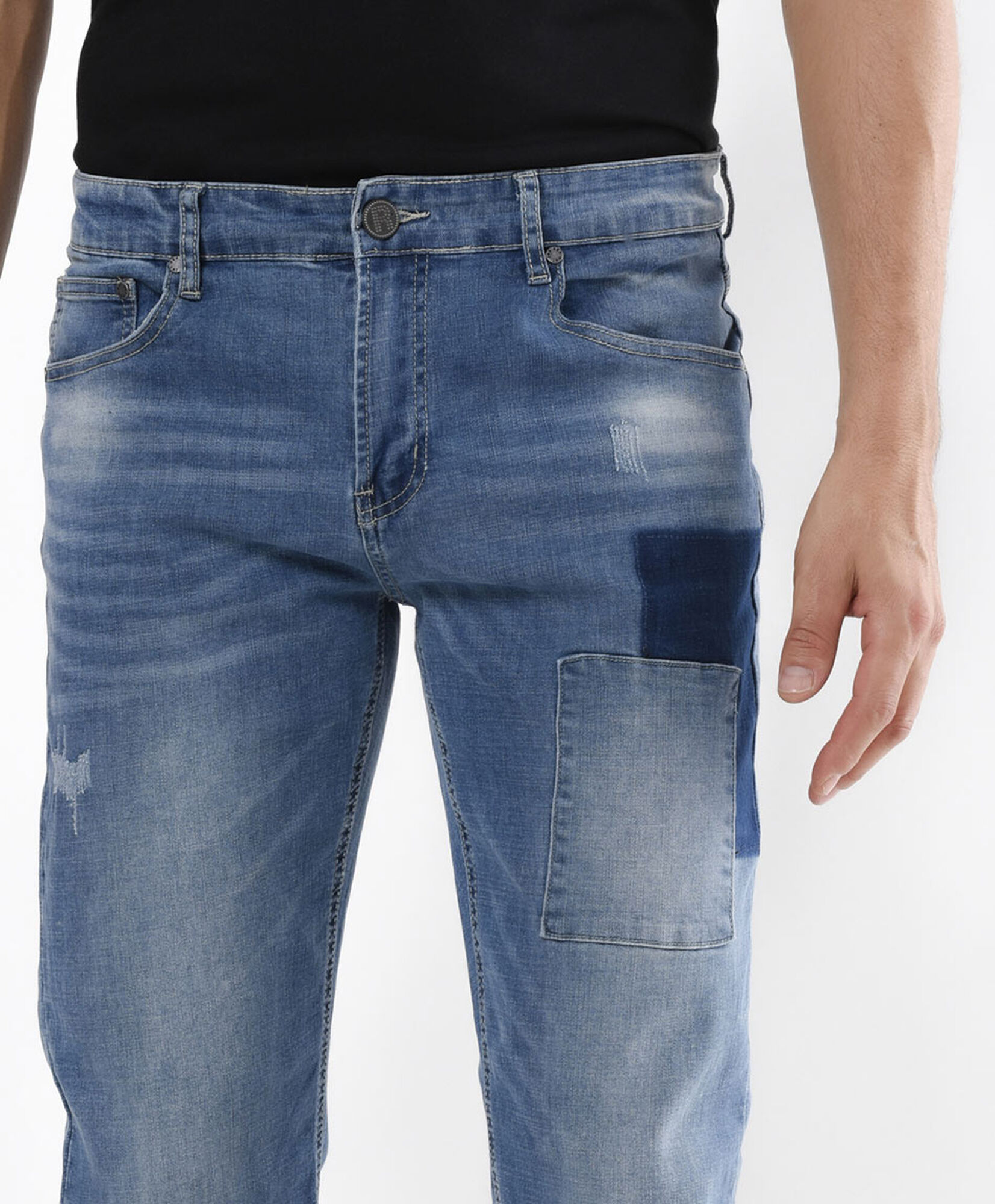 Jeans hombre parches Jeans hombre parches