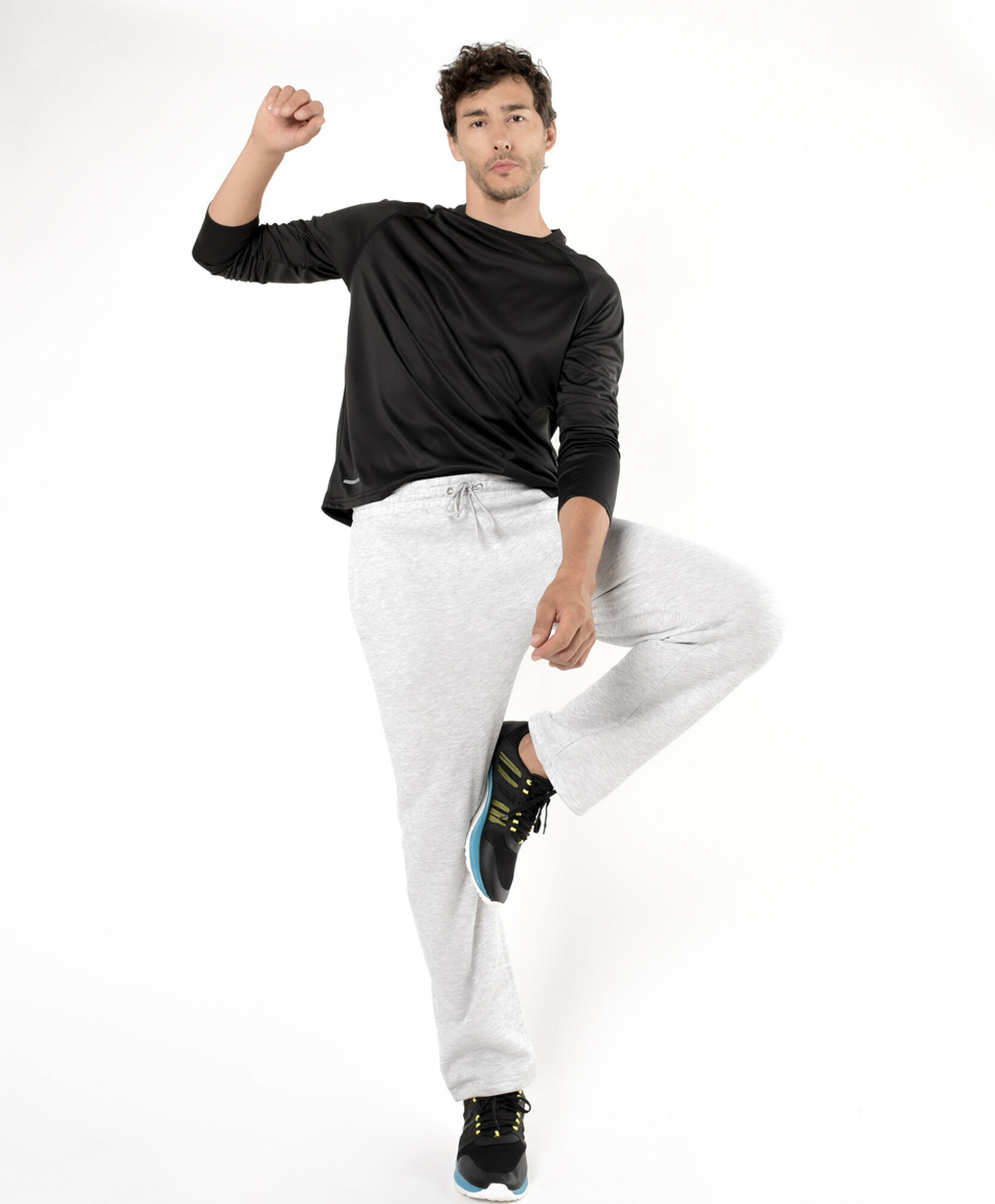 Pantalón de buzo hombre liso clásico Pantalón de buzo hombre liso clásico