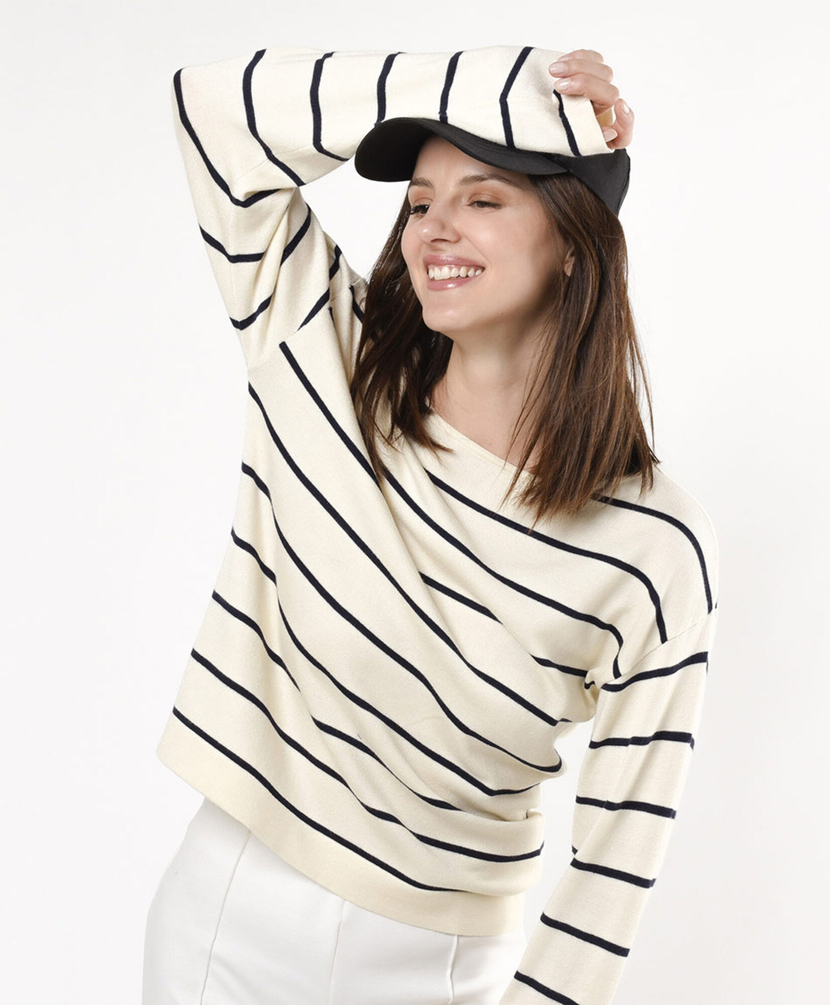 Sweater mujer líneas horizontal Sweater mujer líneas horizontal