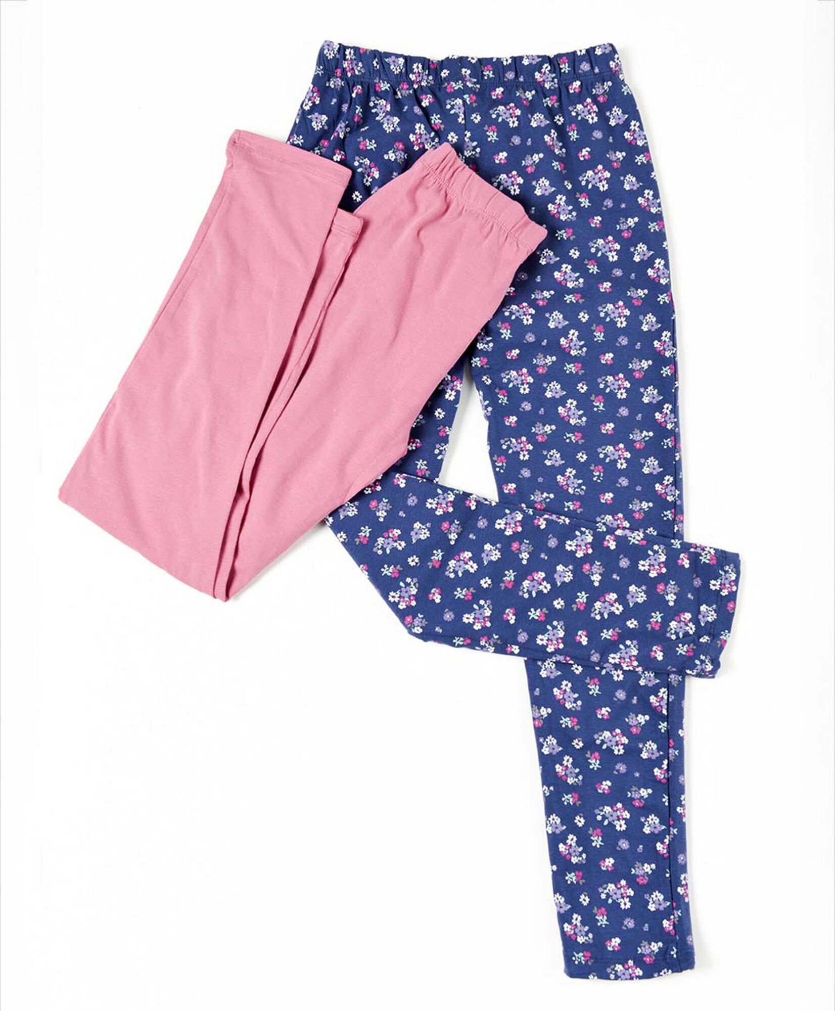 Pack 2 leggins niña florcitas Pack 2 leggins niña florcitas