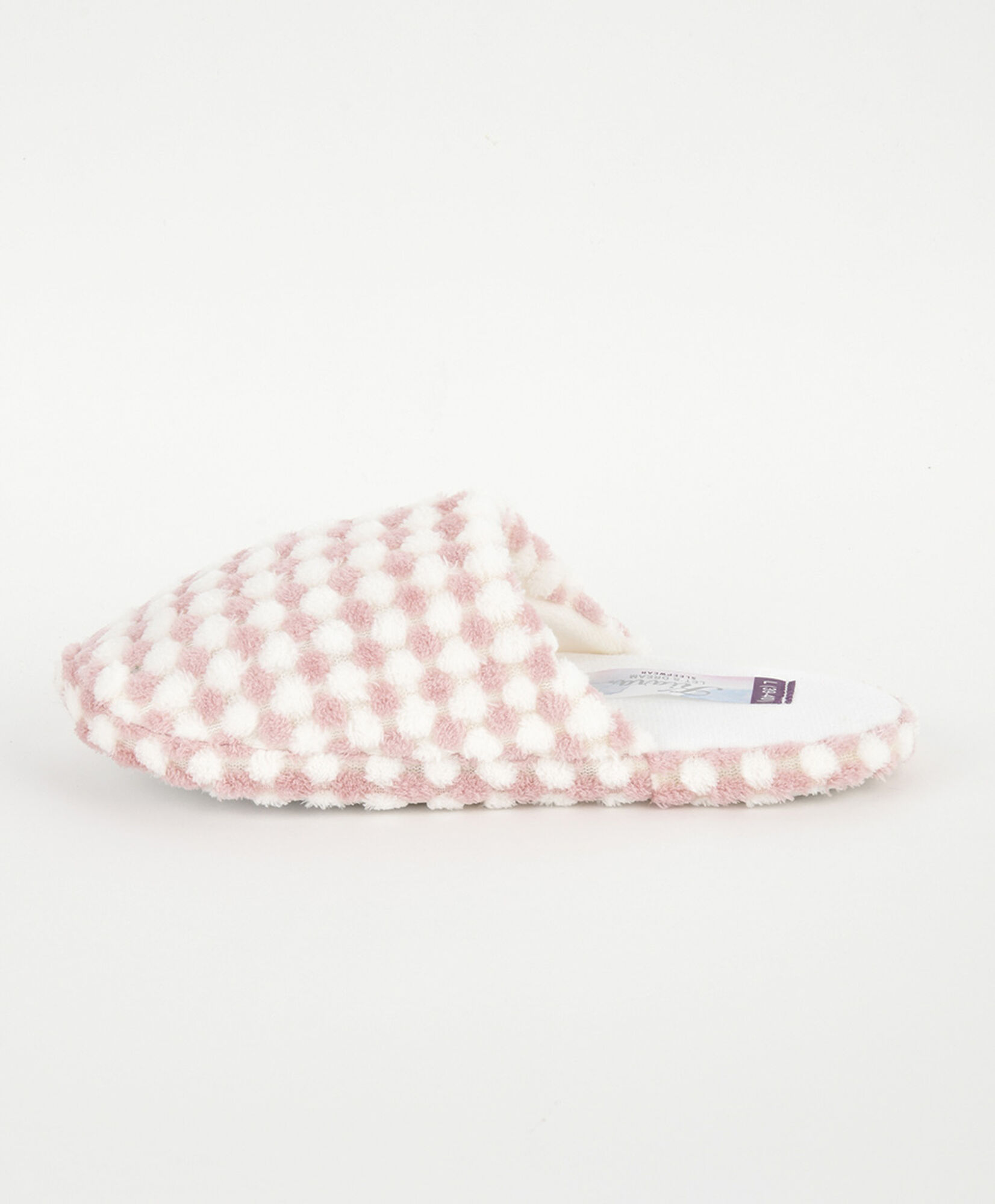 Pantufla mujer cuadritos Pantufla mujer cuadritos
