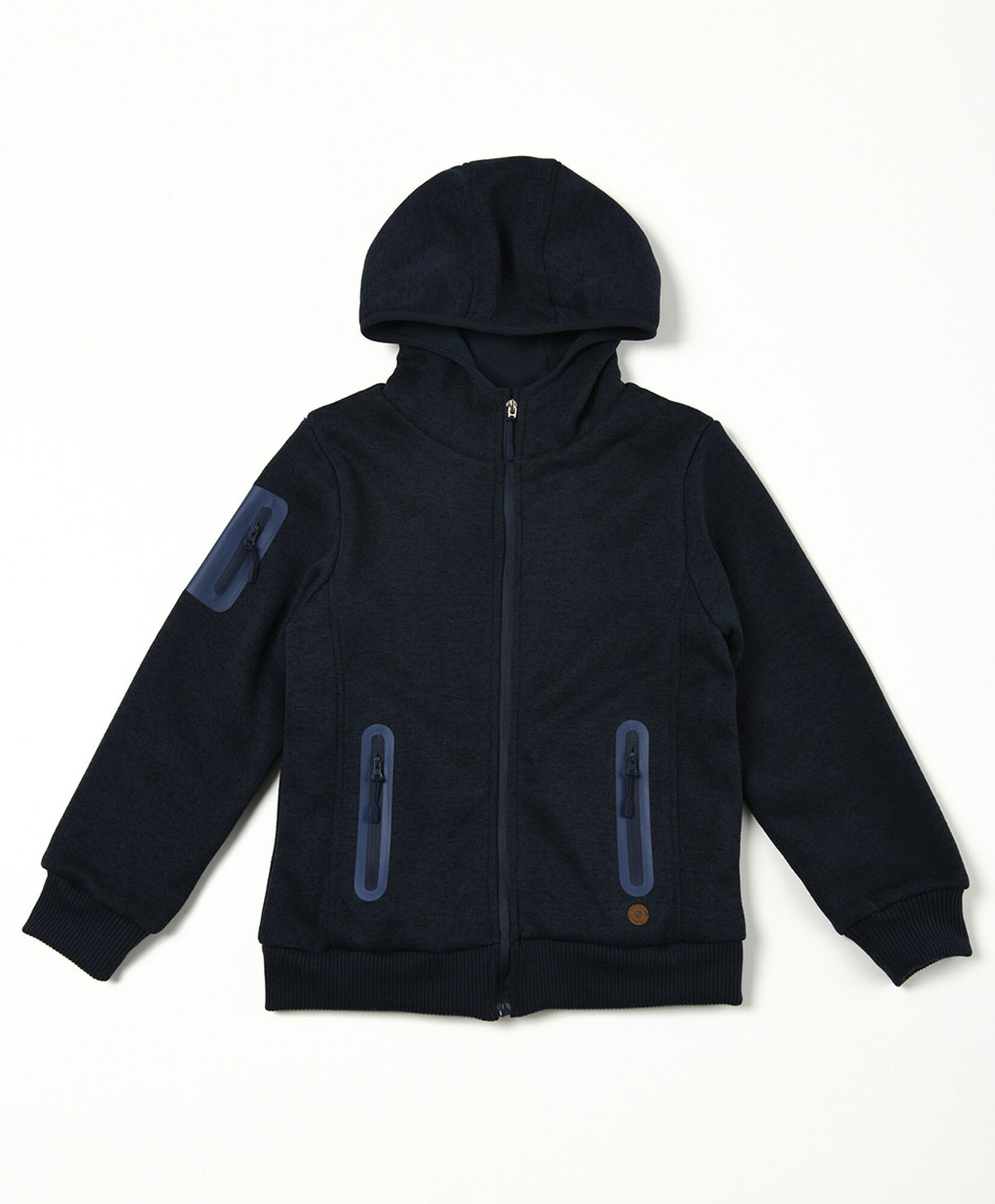 Chaqueta escolar jaspeada bolsillos Chaqueta escolar jaspeada bolsillos