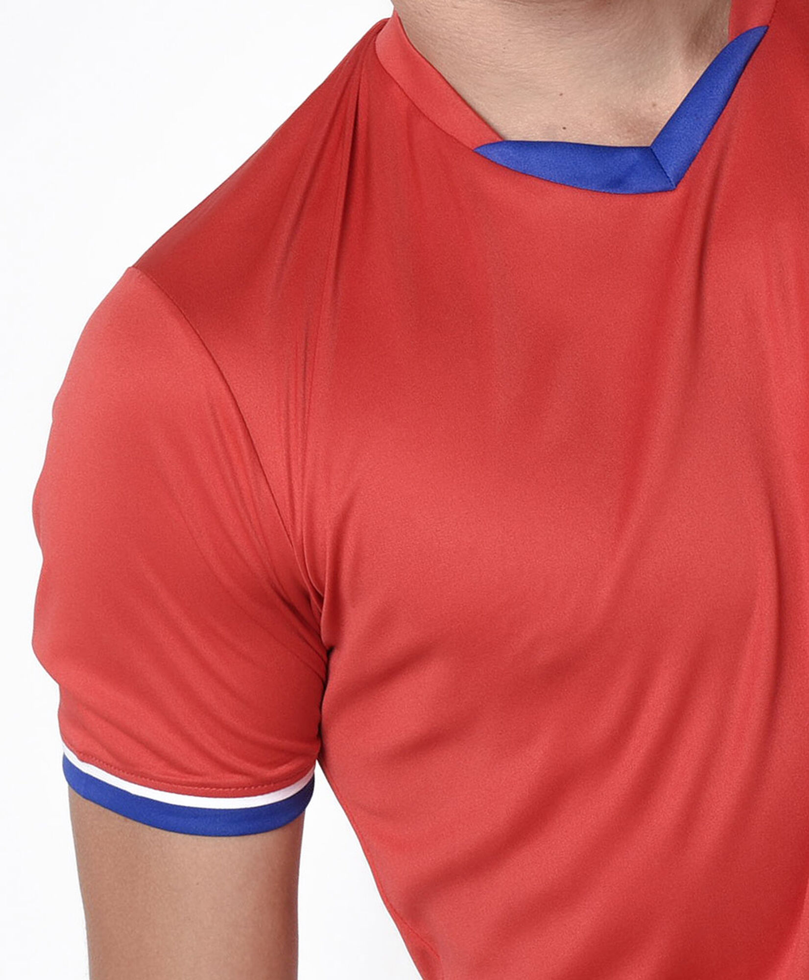 Polera deportiva hombre lisa bicolor Polera deportiva hombre lisa bicolor