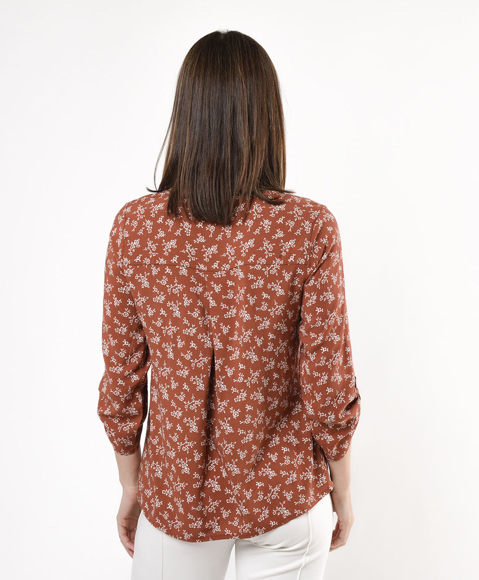 Blusa mujer estampado florcitas Blusa mujer estampado florcitas