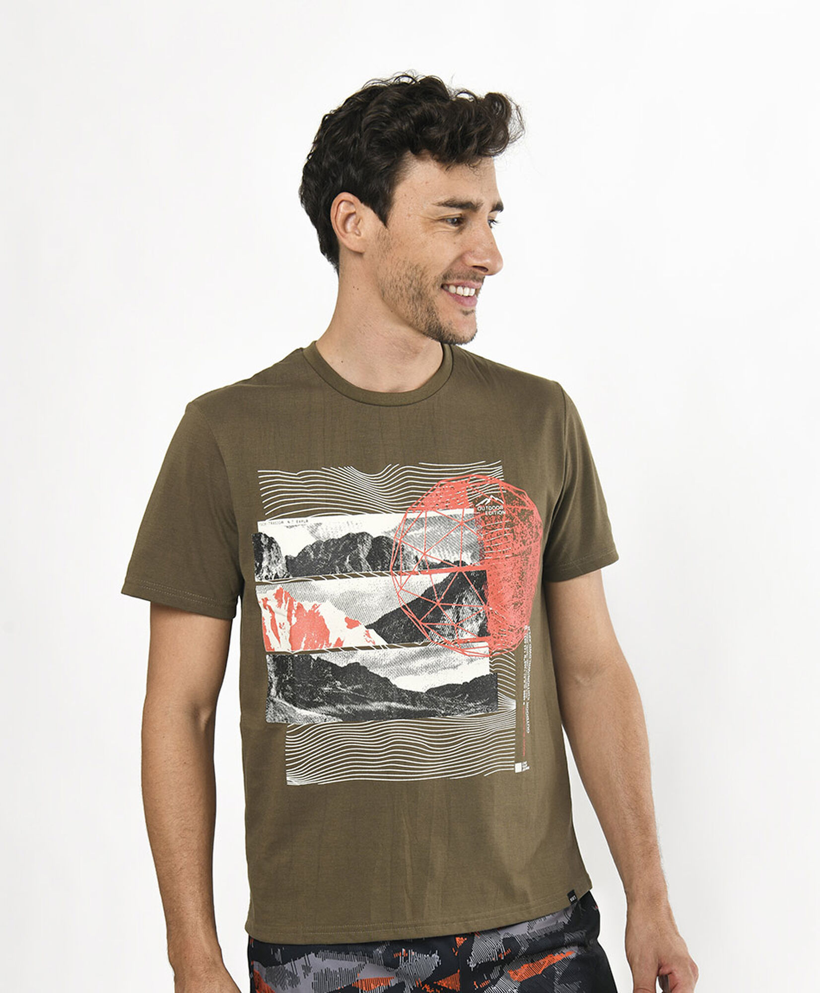 Polera deportiva hombre montañas Polera deportiva hombre montañas