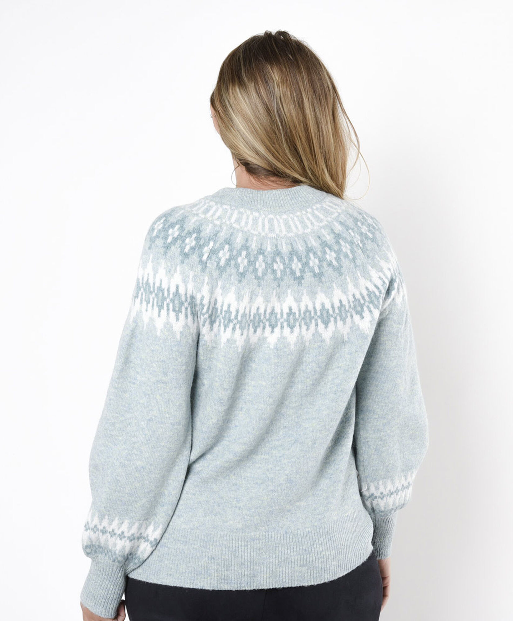 Sweater mujer estilo nórdico cuello perkins Sweater mujer estilo nórdico cuello perkins