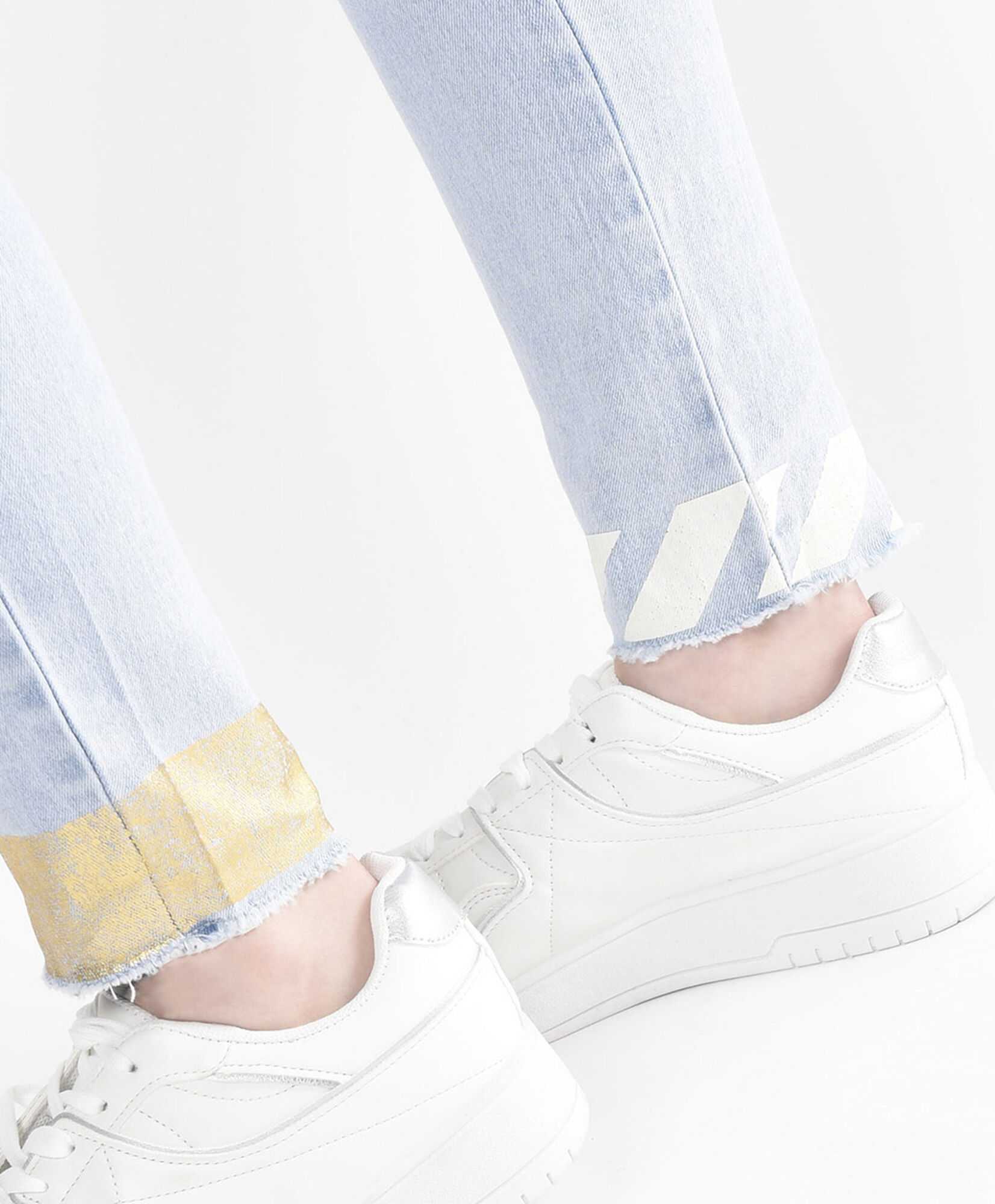 Jeans mujer tobillos print skinny fit Jeans mujer tobillos print skinny fit