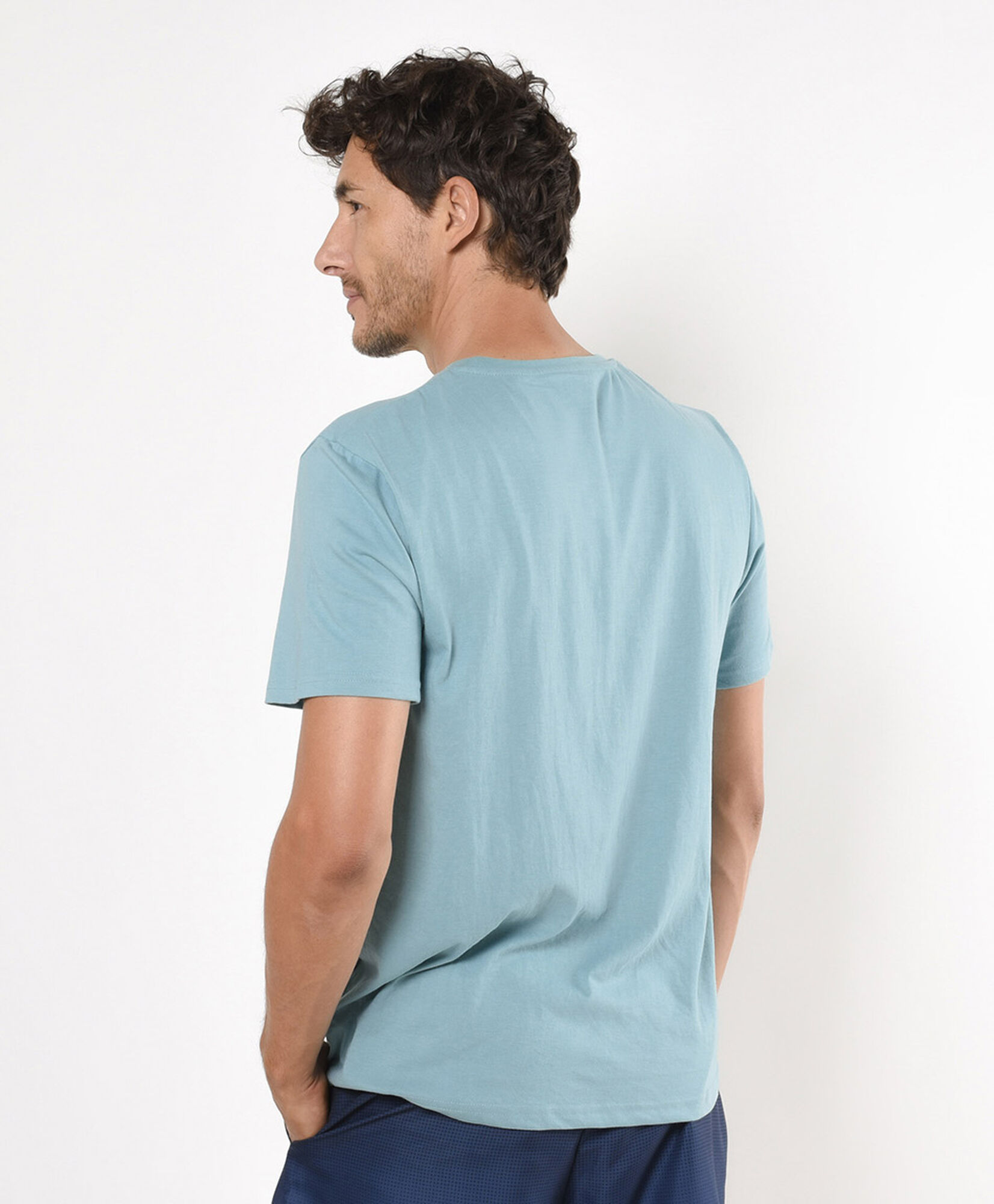 Polera deportiva hombre cuadros bicicleta Polera deportiva hombre cuadros bicicleta