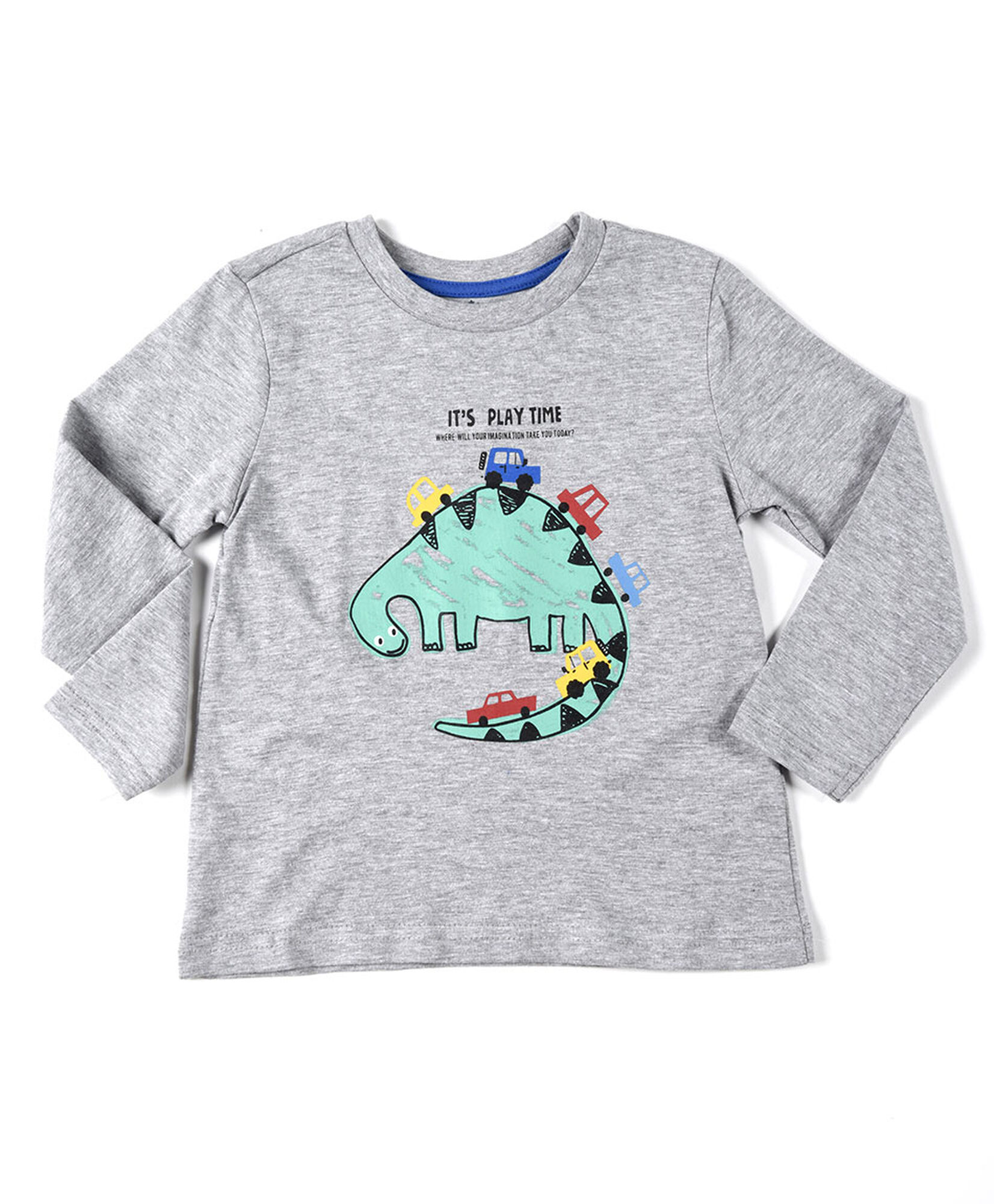 Polera bebé dinosaurio autos Polera bebé dinosaurio autos