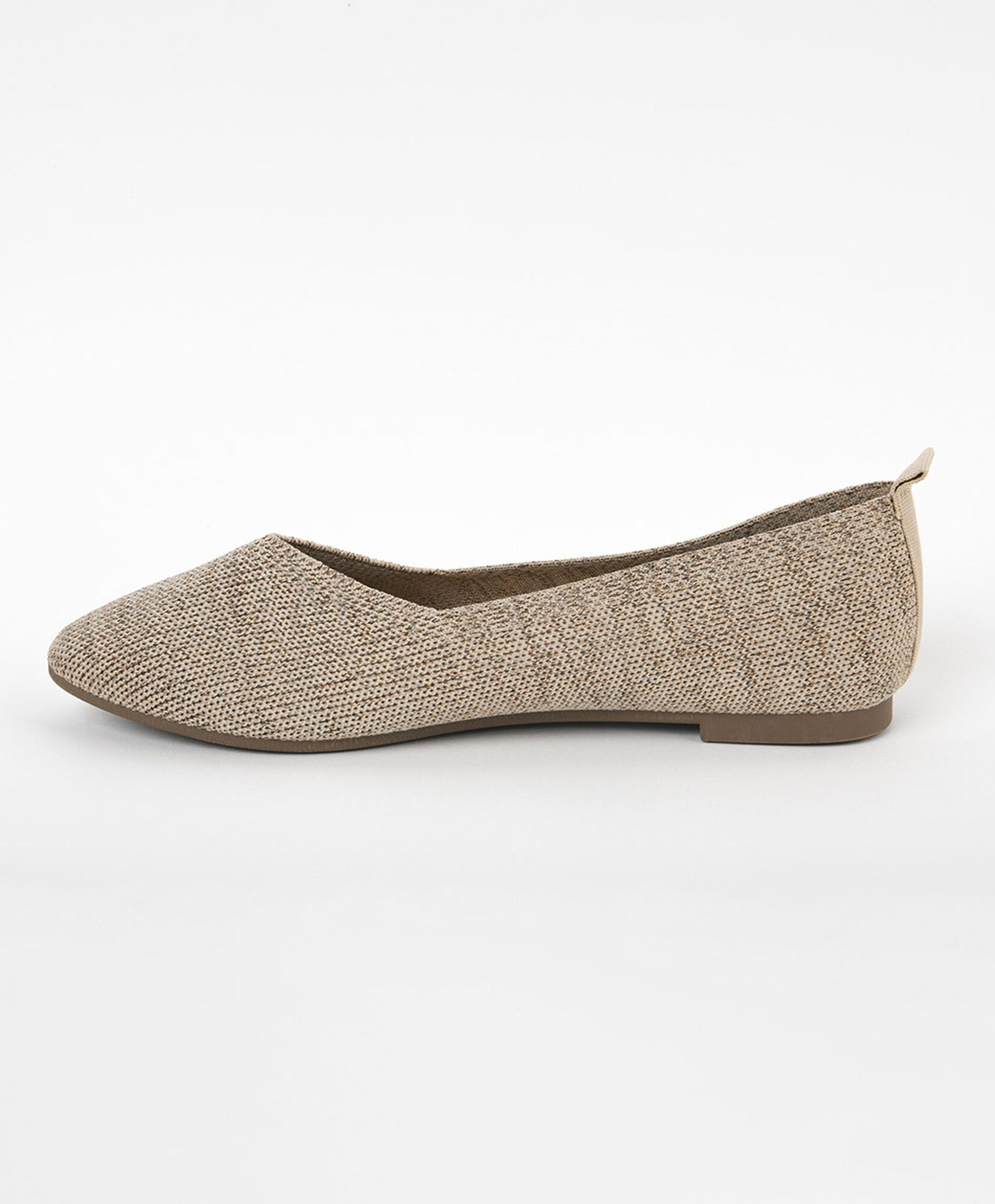 Ballerina mujer tejida brillos taco cuadrado Ballerina mujer tejida brillos taco cuadrado