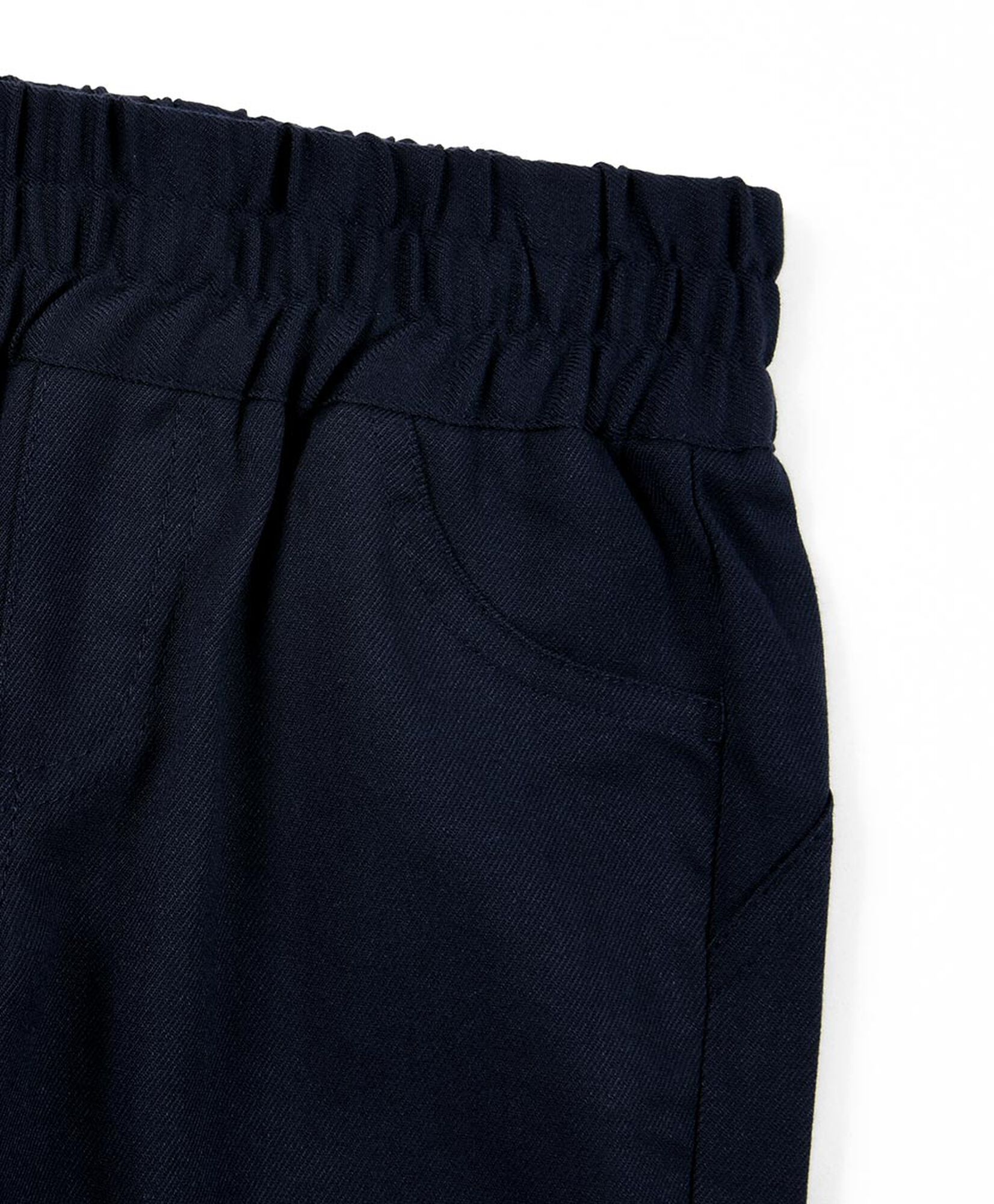 Pant escolar azul con bordado Pant escolar azul con bordado
