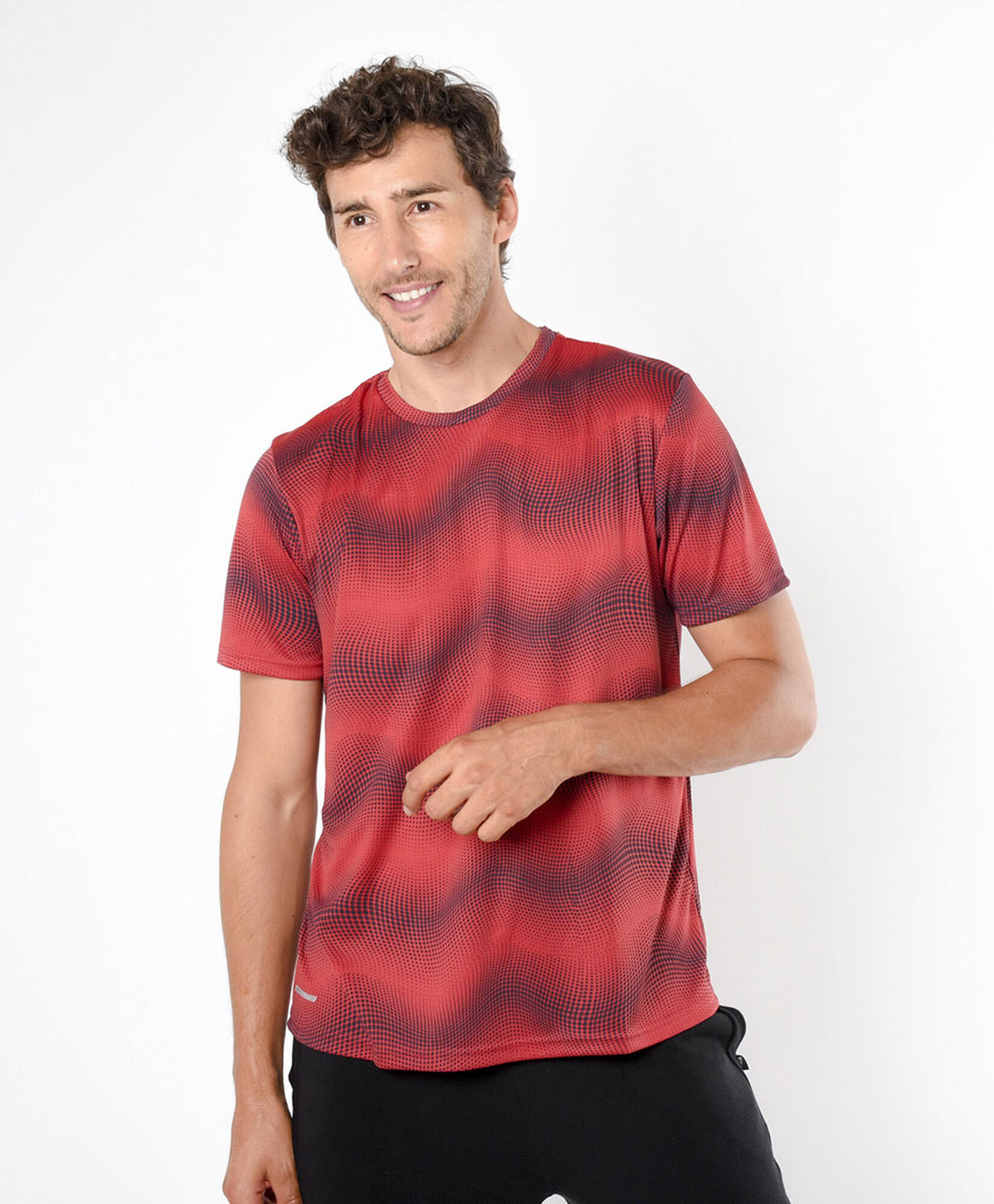 Polera deportiva hombre ondas Polera deportiva hombre ondas