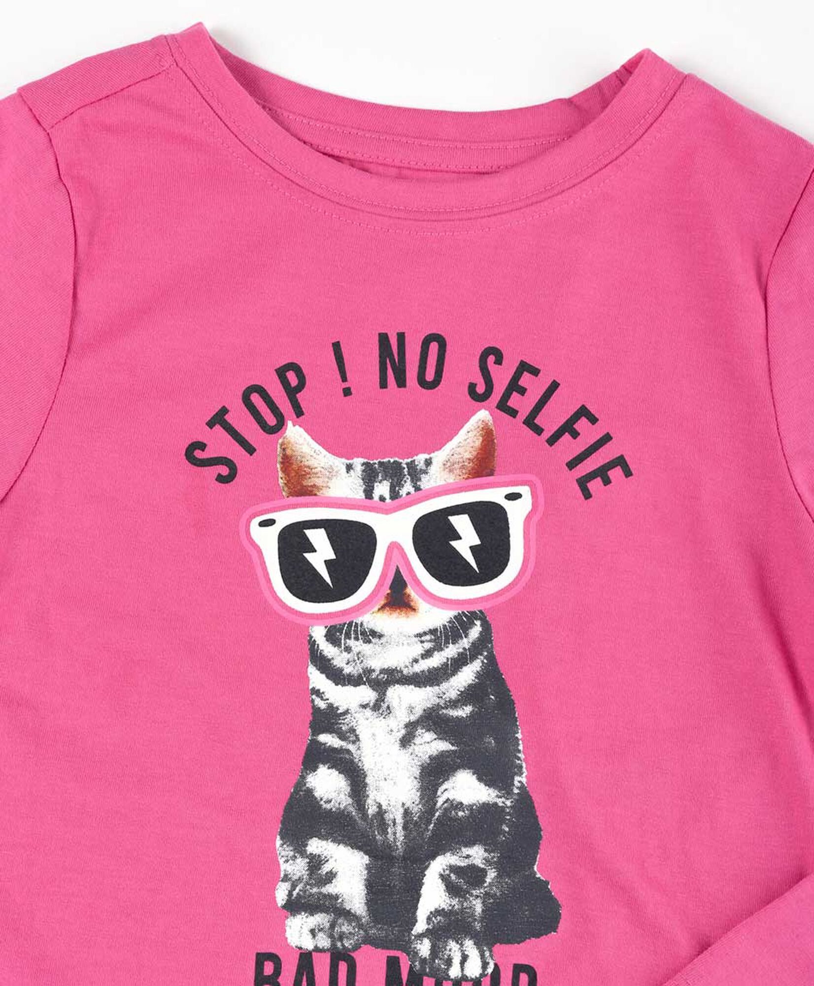 Polera niña gatito Polera niña gatito