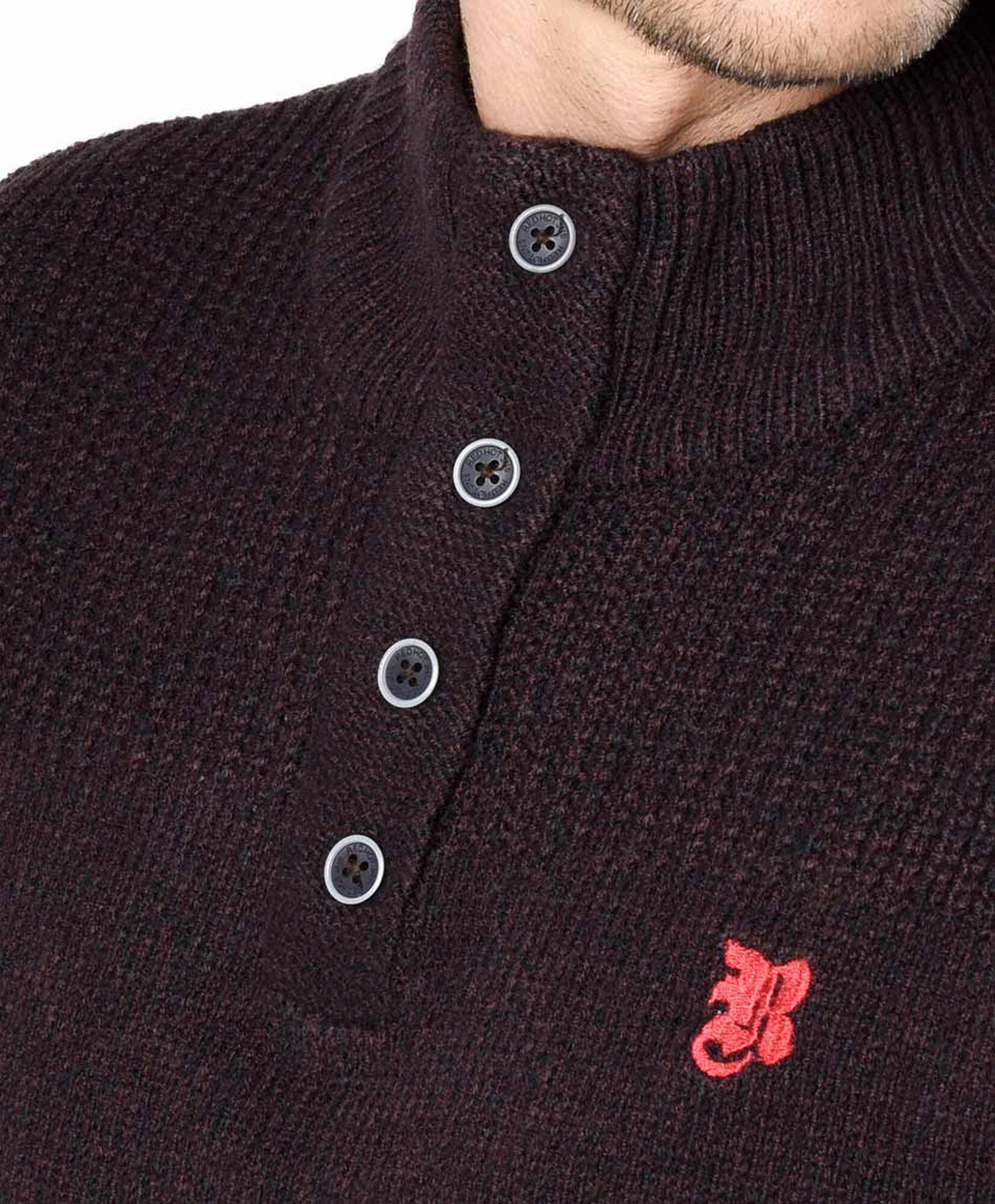 Sweater hombre cuello alto botones Sweater hombre cuello alto botones