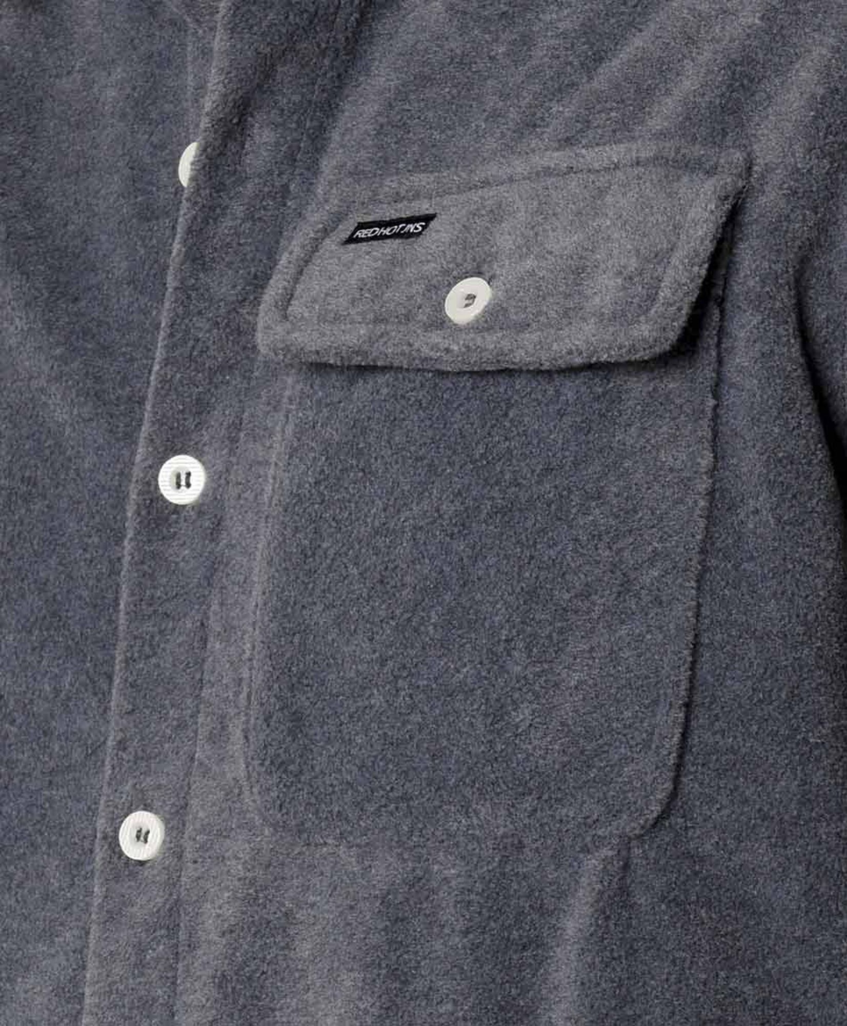 Chaqueta hombre polar leñadora gris Chaqueta hombre polar leñadora gris