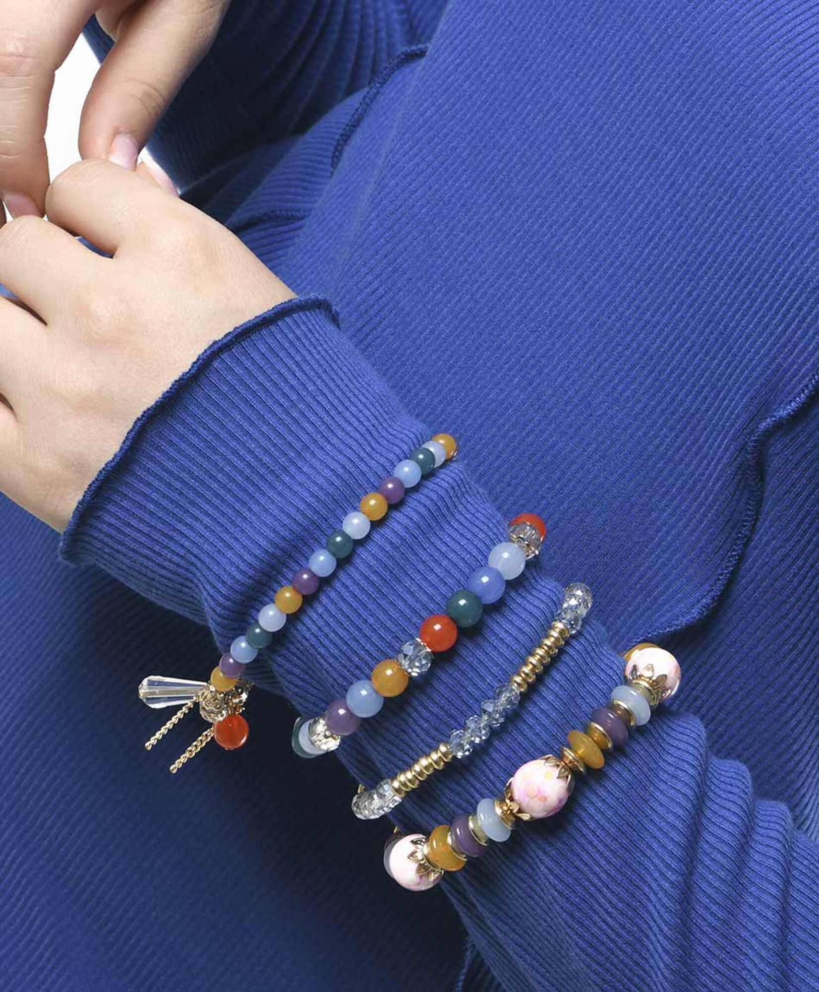Set 4 pulseras mujer mostacillas Set 4 pulseras mujer mostacillas