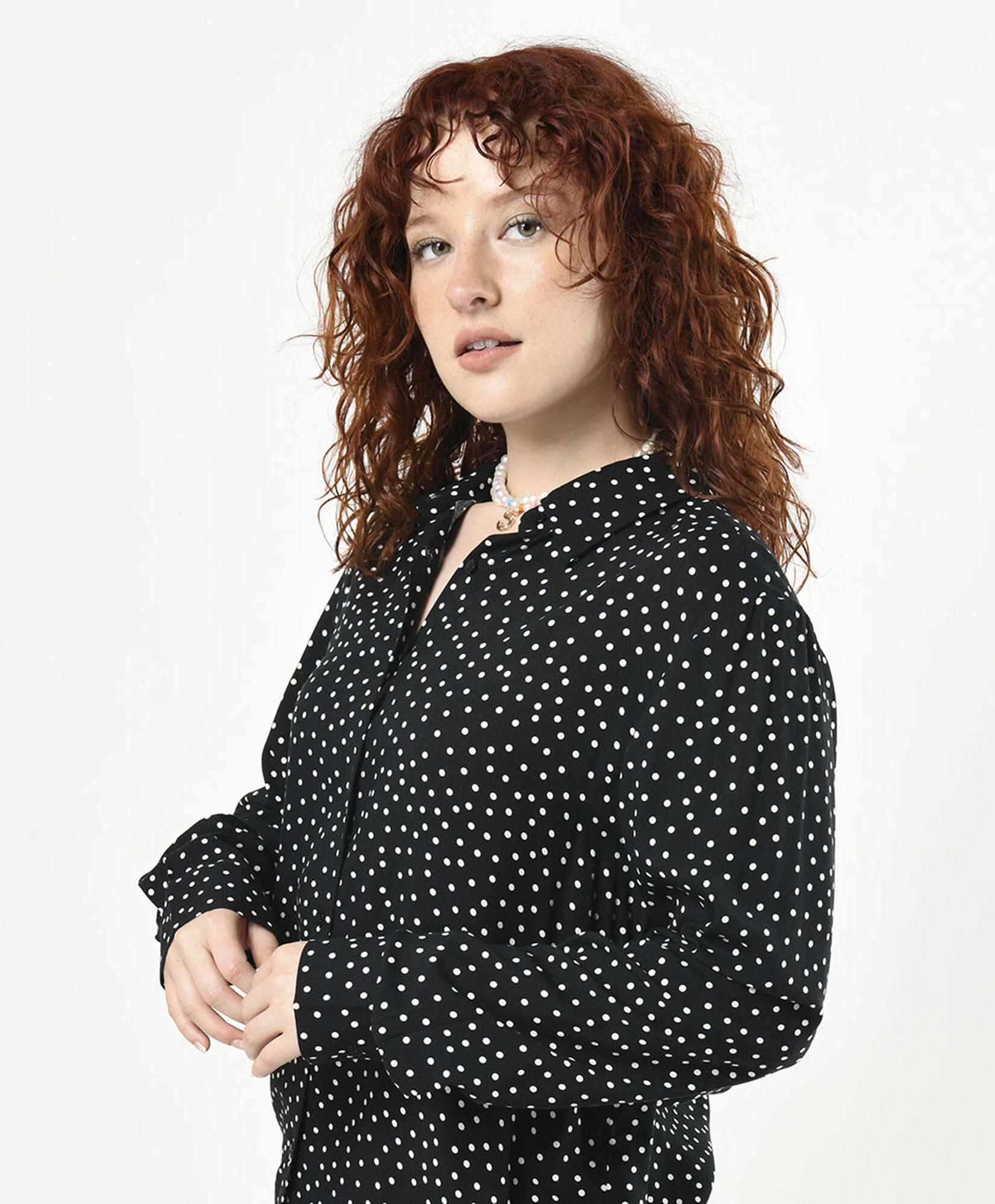 Blusa mujer puntitos Blusa mujer puntitos