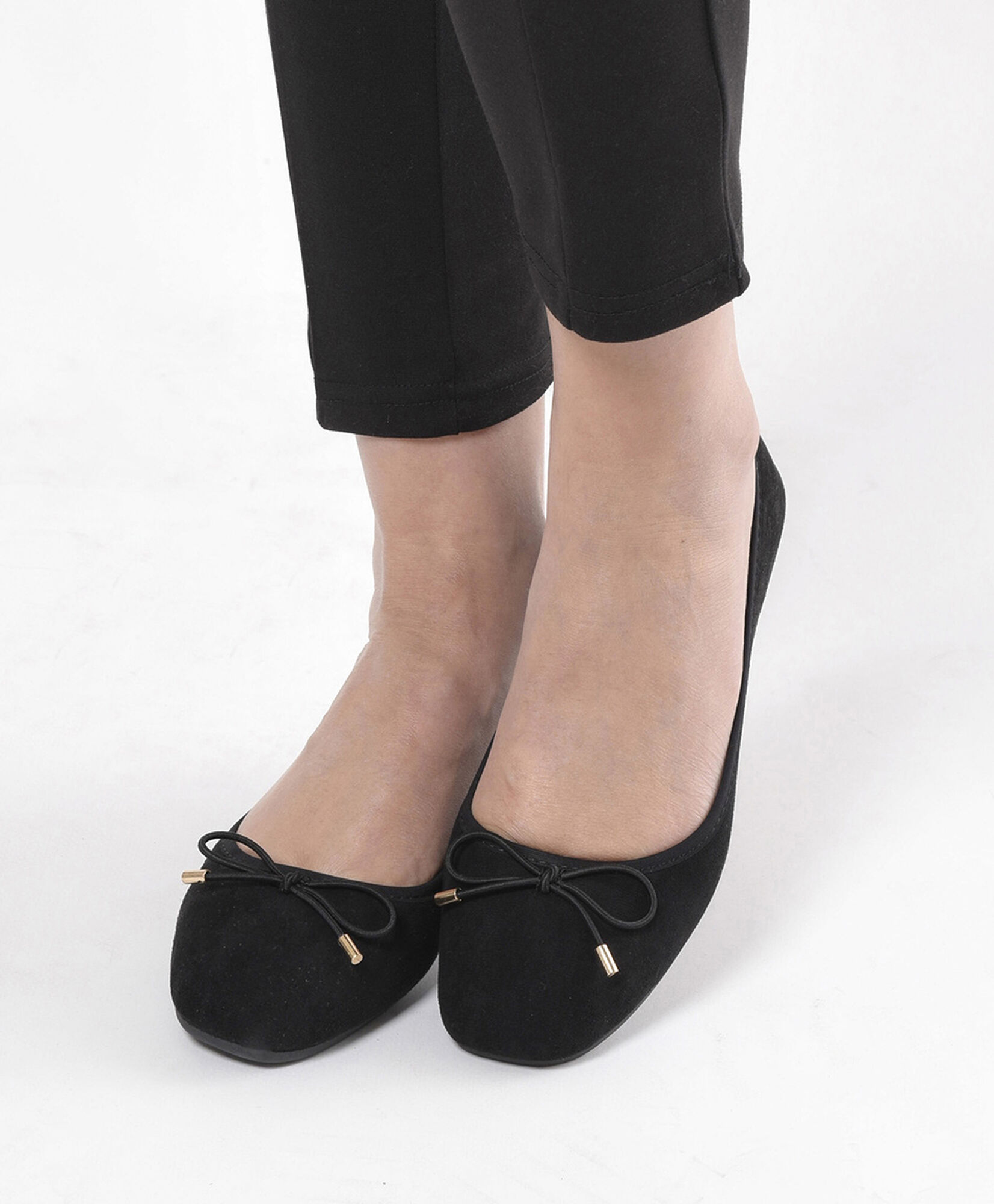 Ballerina mujer cinta frontal taco cuadrado Ballerina mujer cinta frontal taco cuadrado